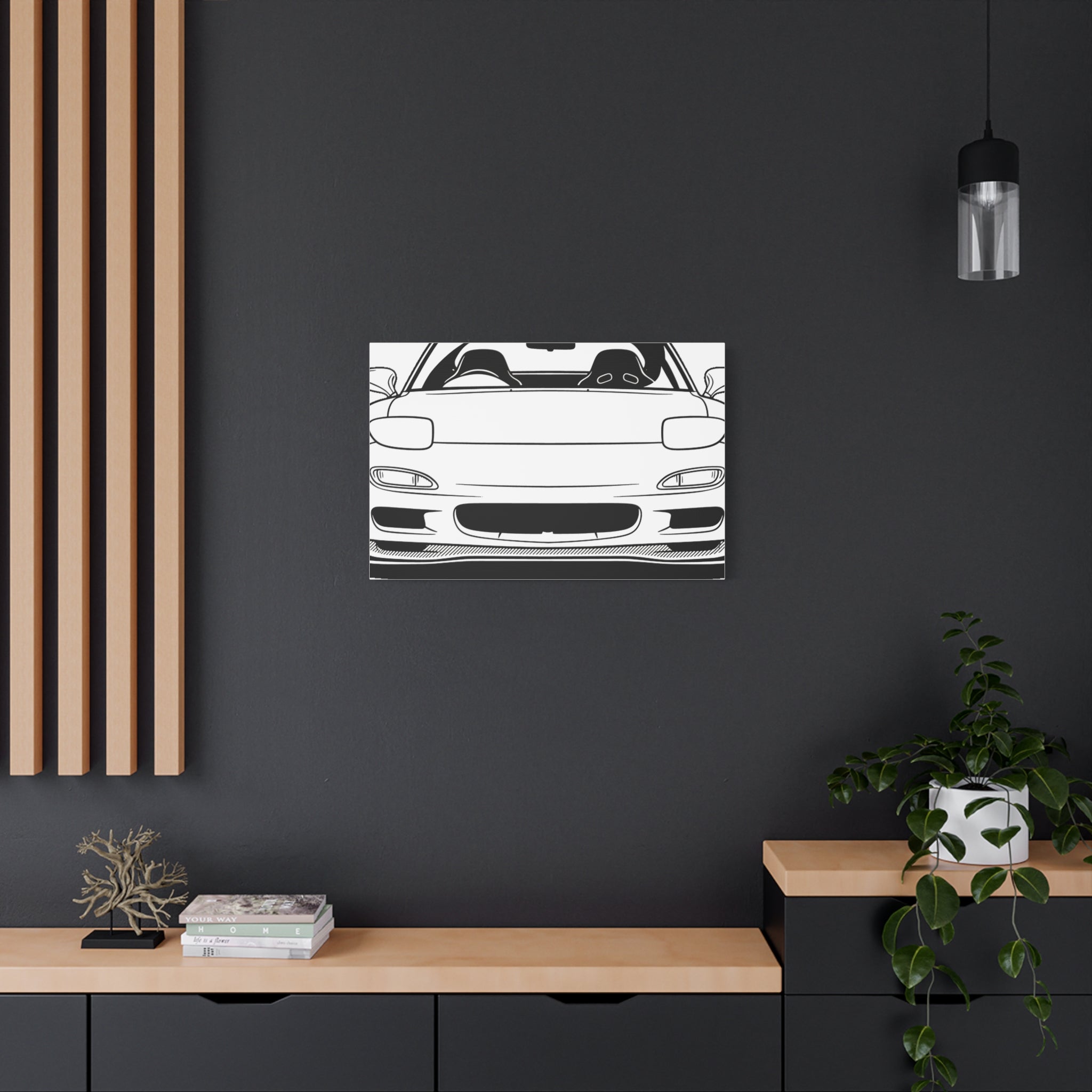 Mazda RX-7 FD Canvas Wall Art