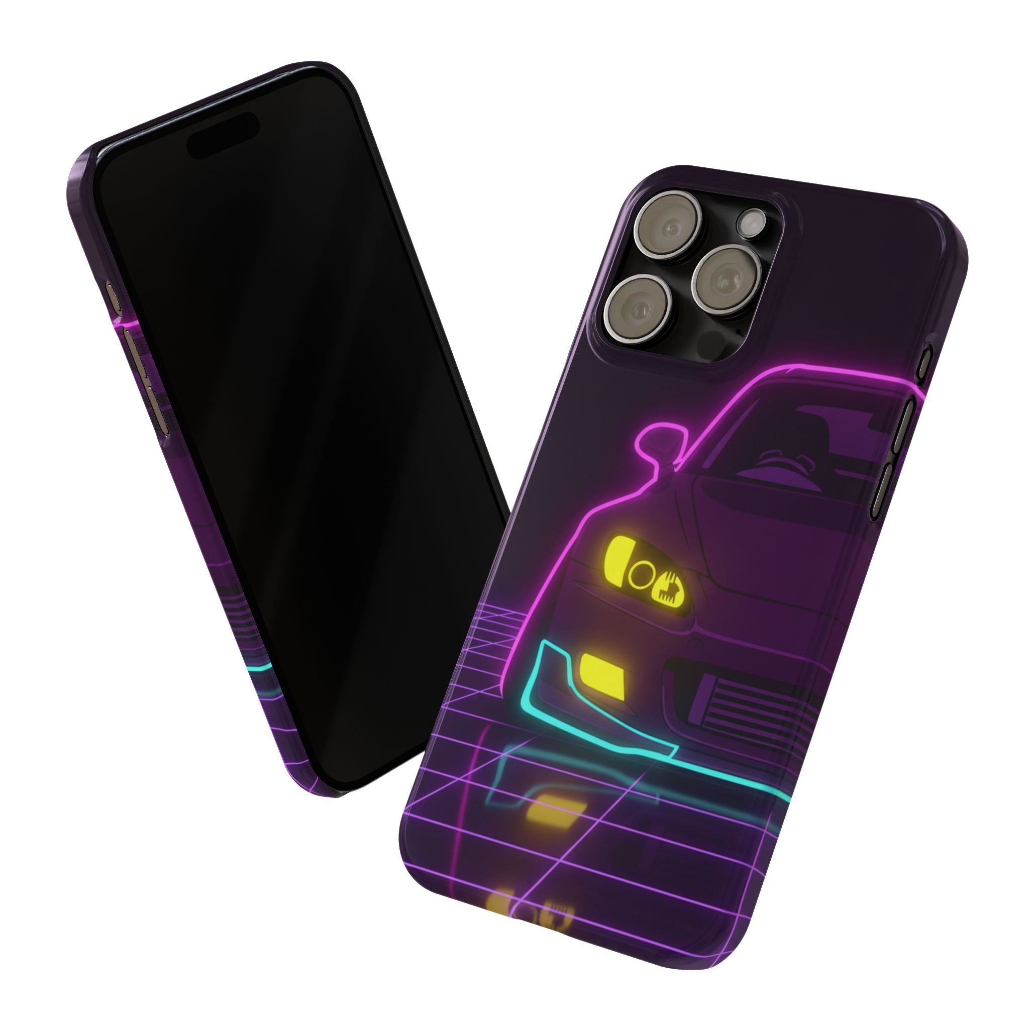 Honda S2000 (1999-09) Neon Synthwave Phone Case