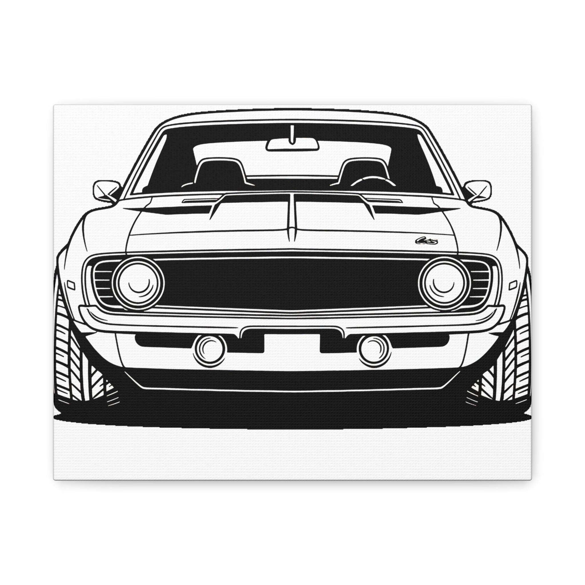 1969 Chevrolet Camaro SS Canvas Wall Art