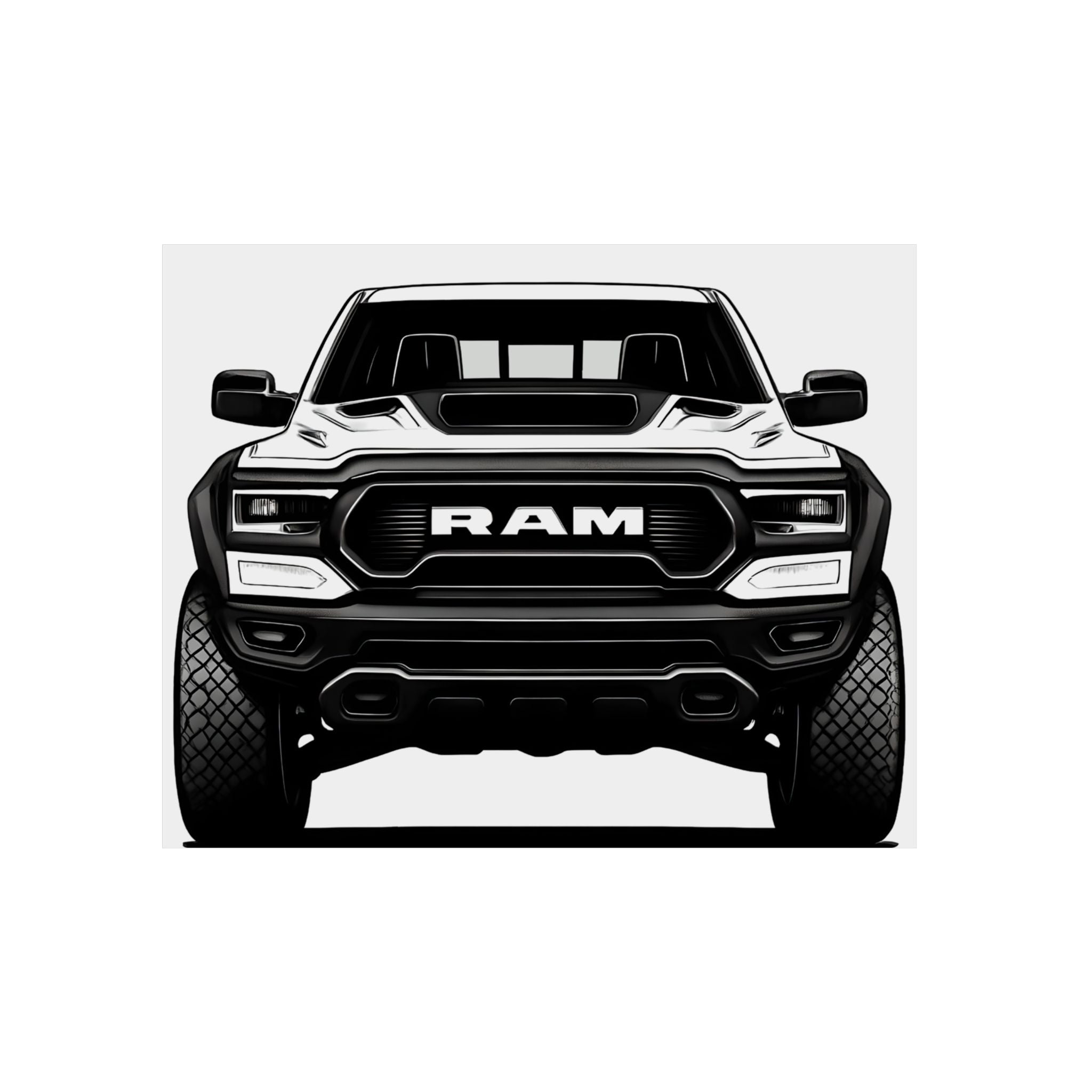 Dodge Ram TRX | Metal Wall Sign