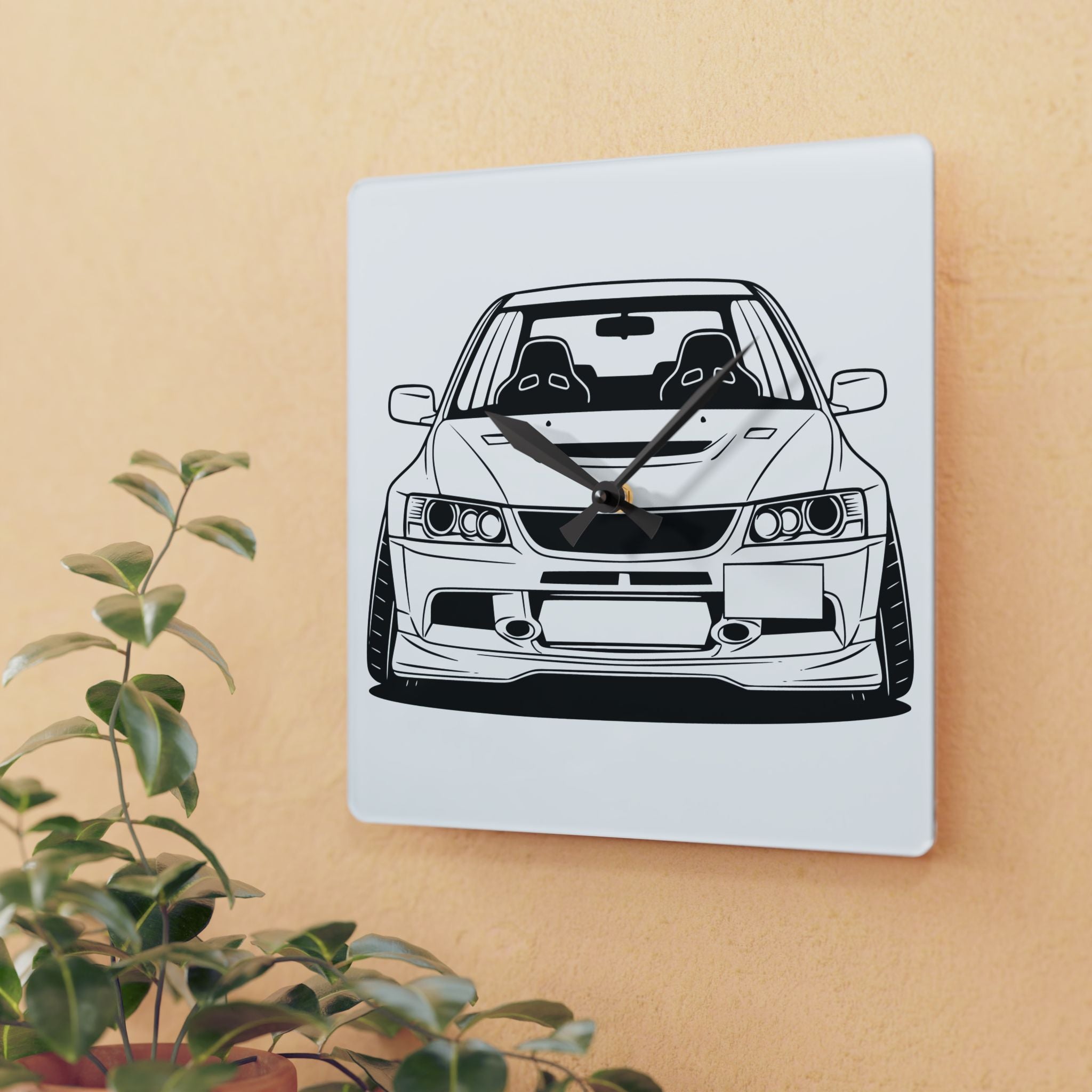 Mitsubishi Evo IX (2005-07) Wall Clock