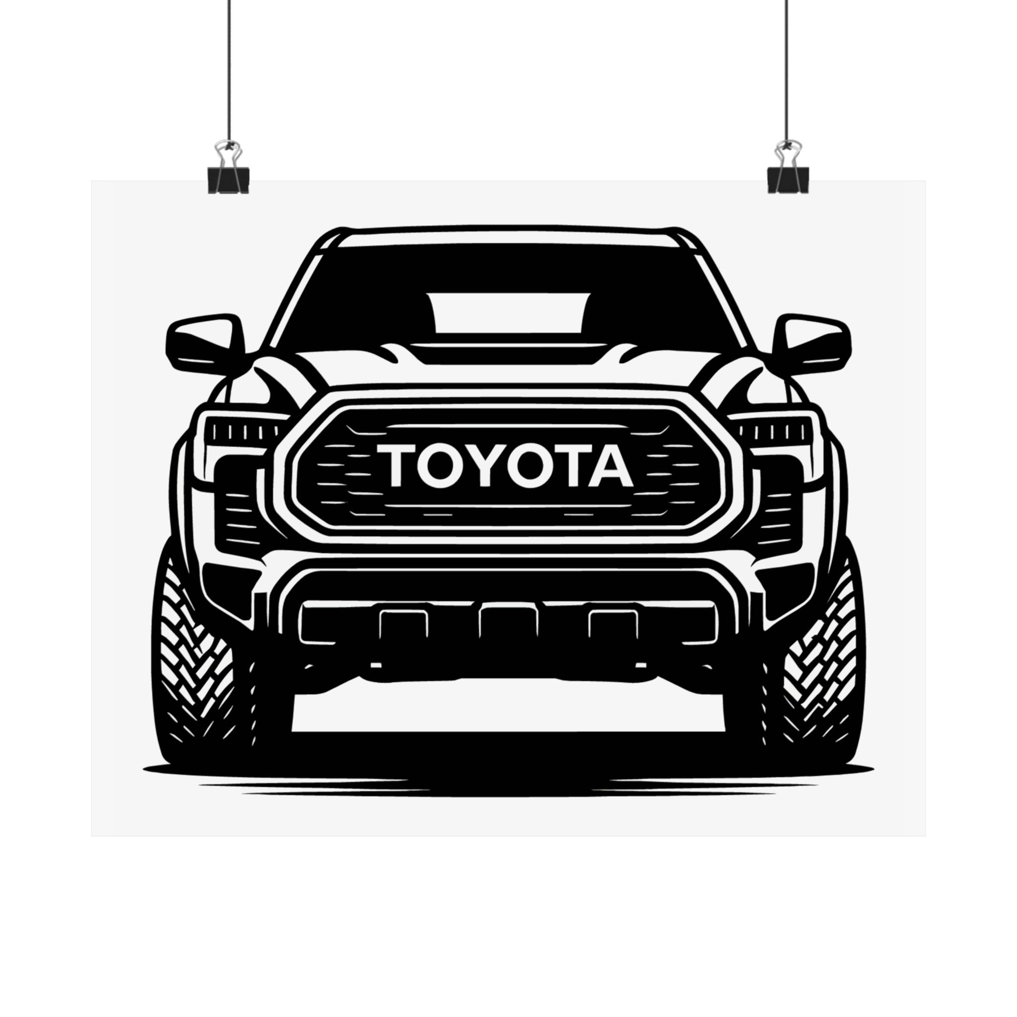 Toyota Tundrea TRD Pro Poster Print