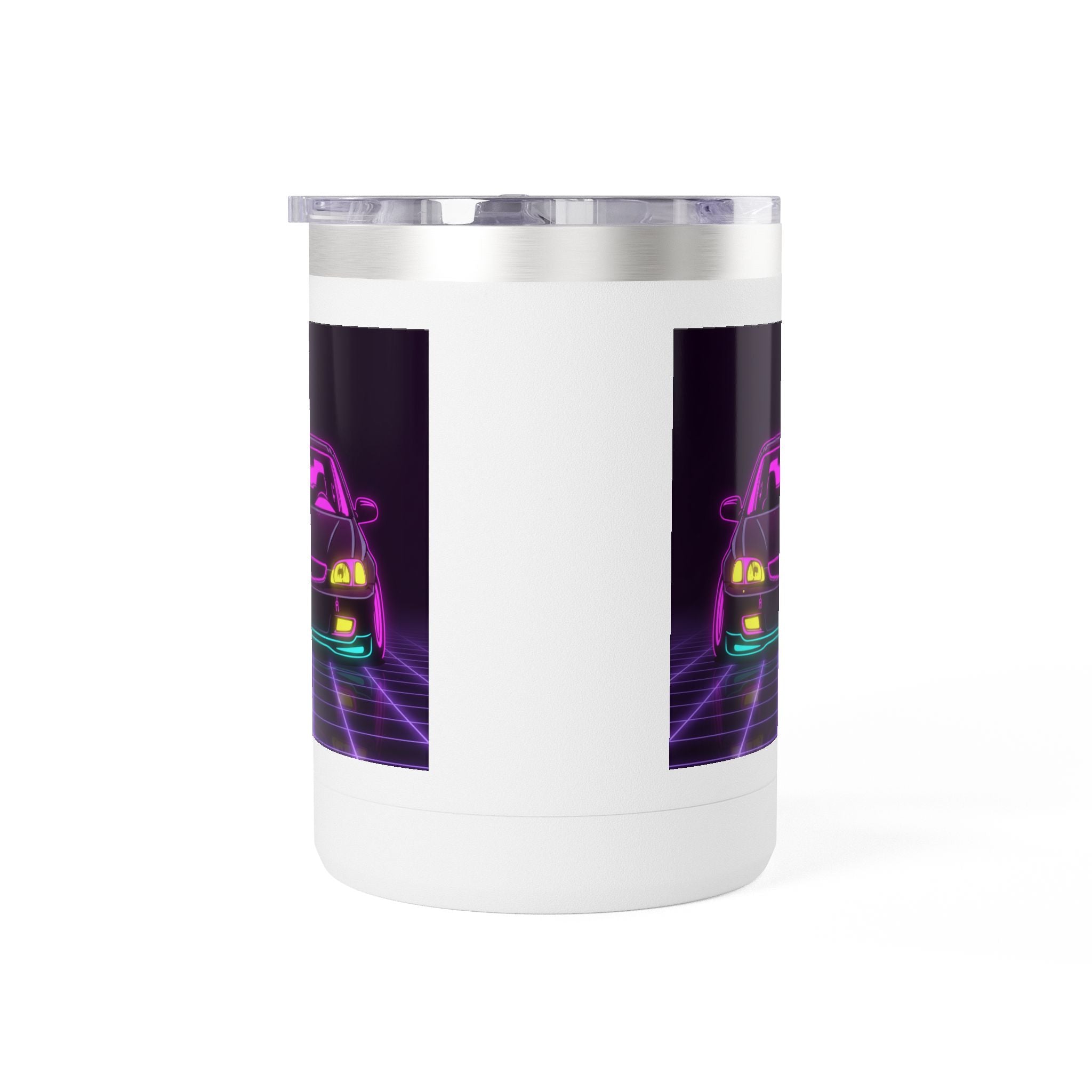 Honda Civic EK Hatch Neon Synthwave Coffee Mug