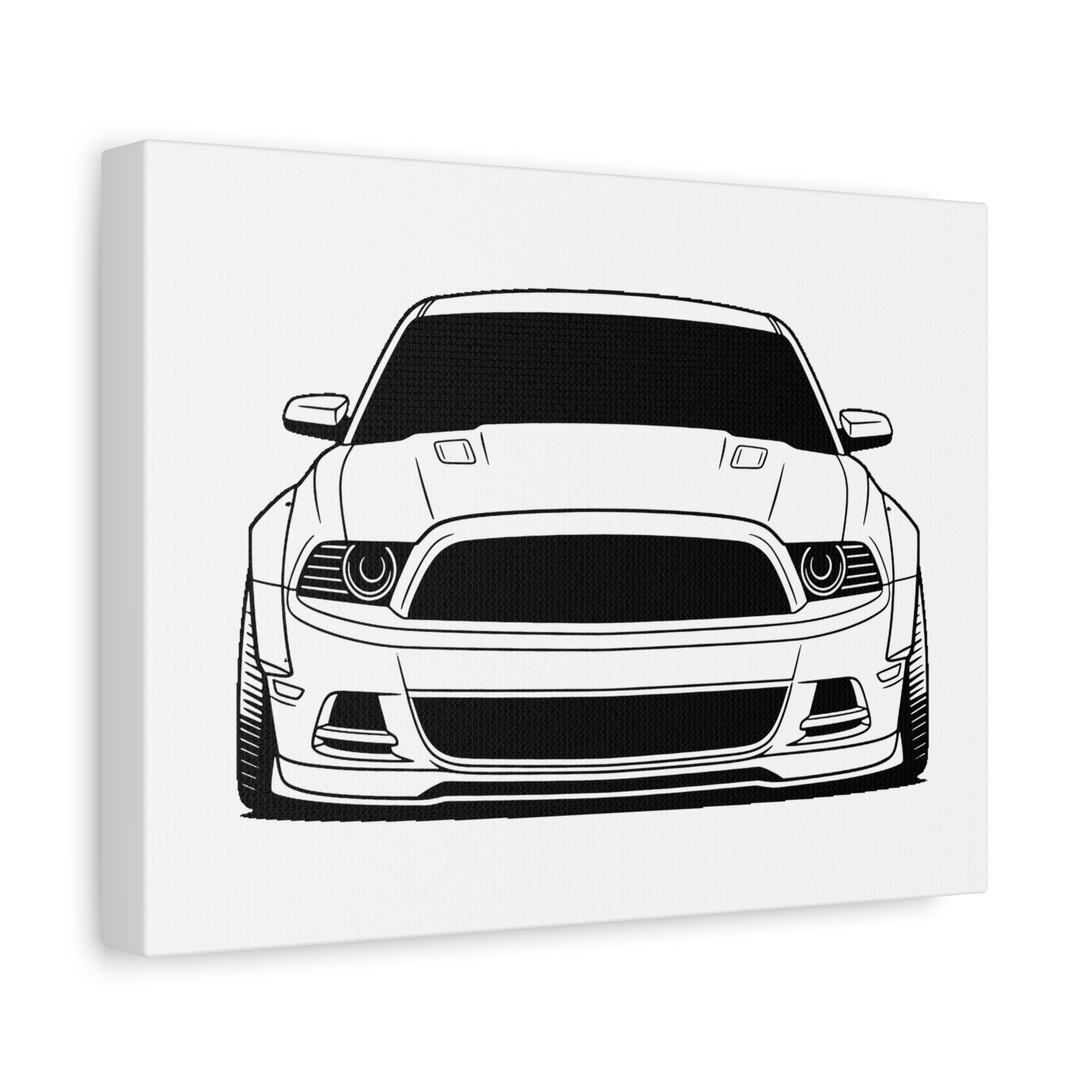 Ford Mustang GT (S197) Canvas Wall Art
