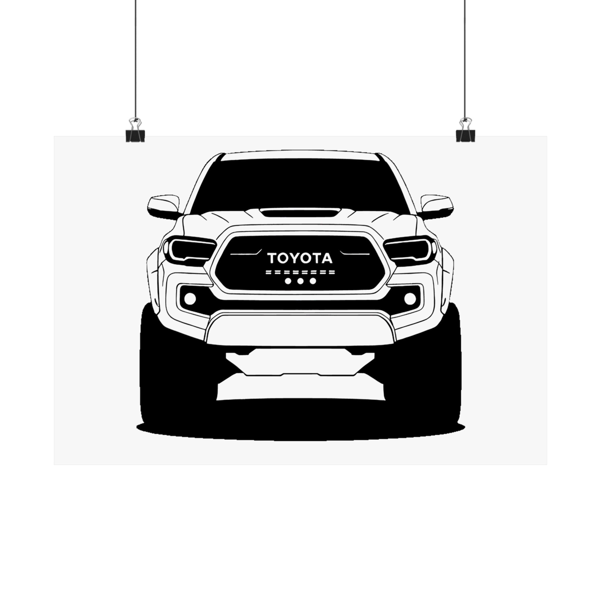 Toyota Tacoma TRD Pro Poster