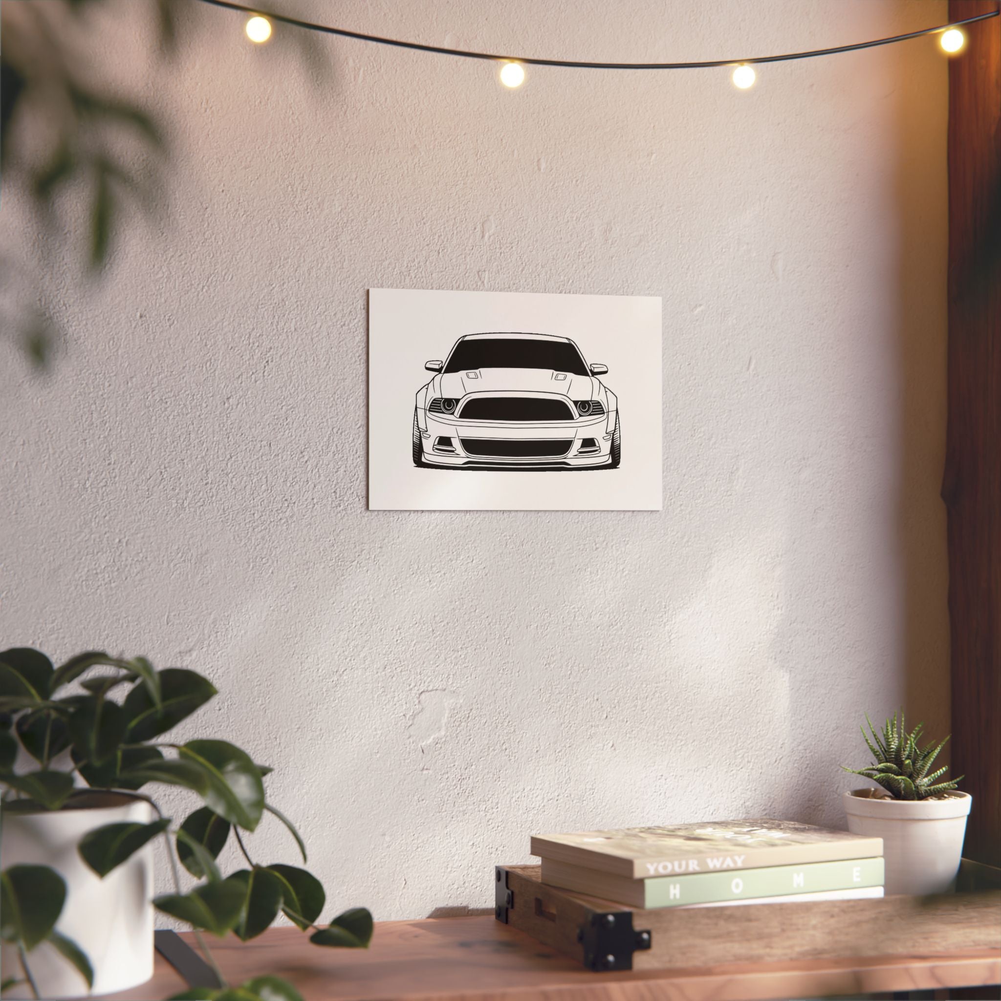 Ford Mustang GT (S197) Metal Wall Sign