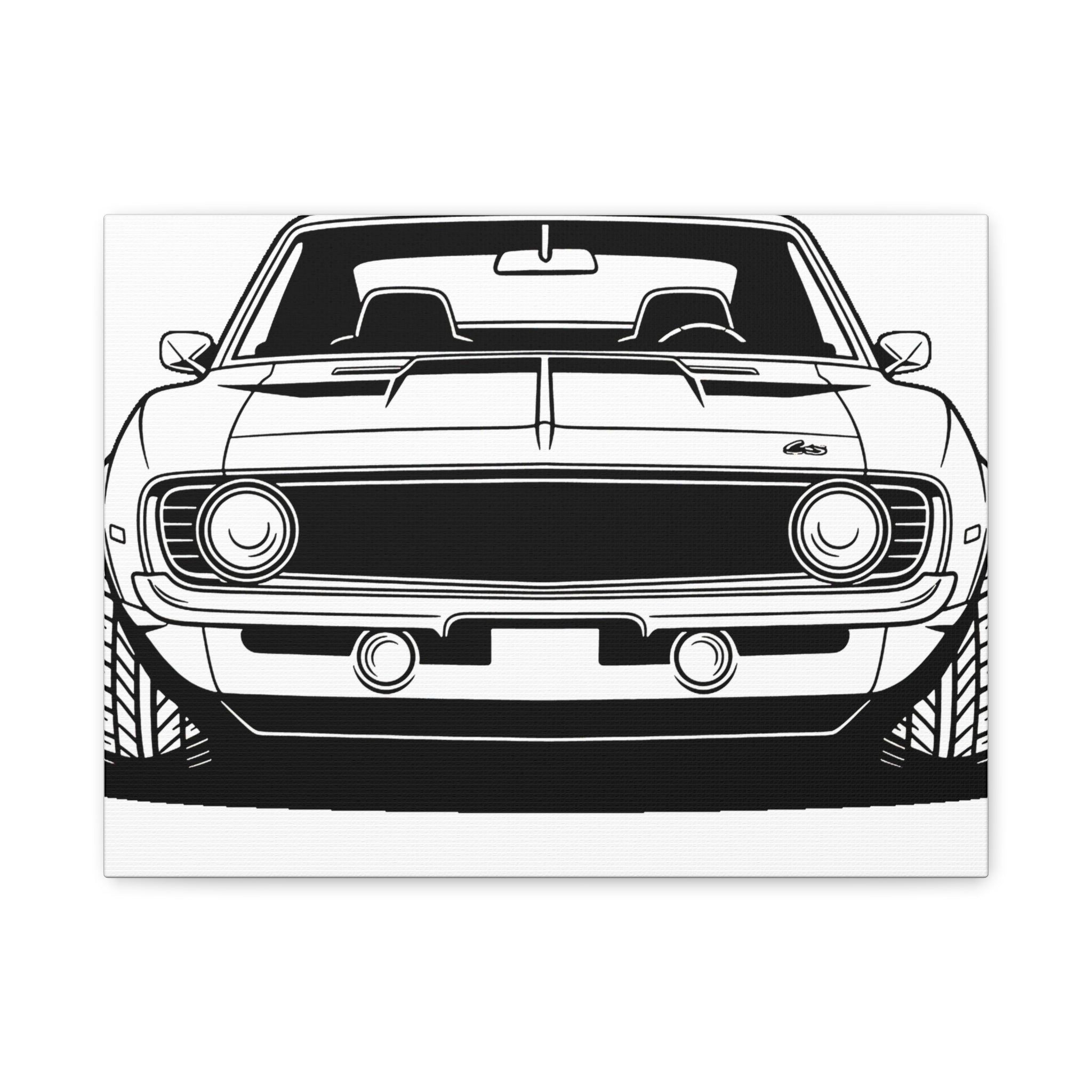1969 Chevrolet Camaro SS Canvas Wall Art