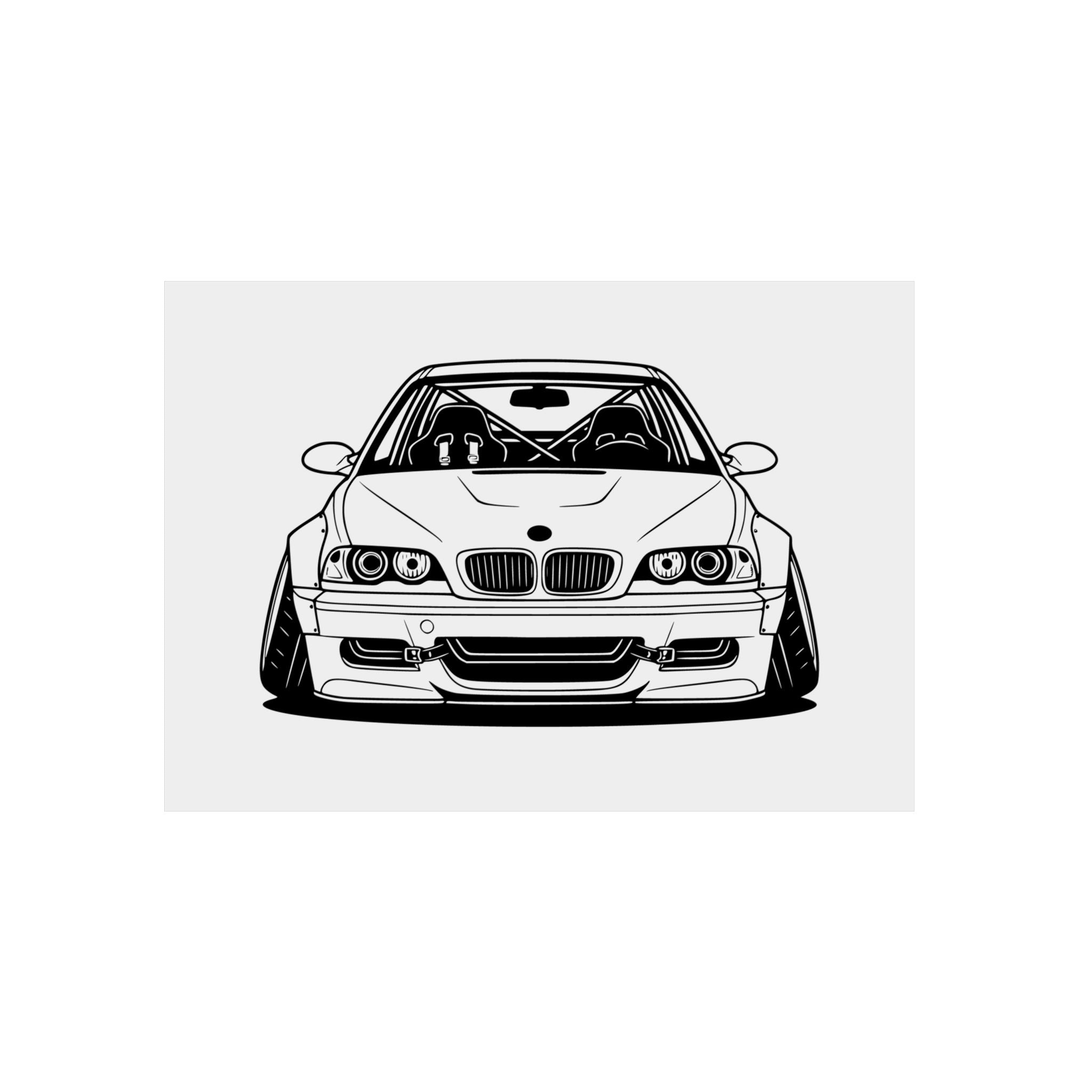 BMW E46 M3 (2000-06) Metal Wall Sign