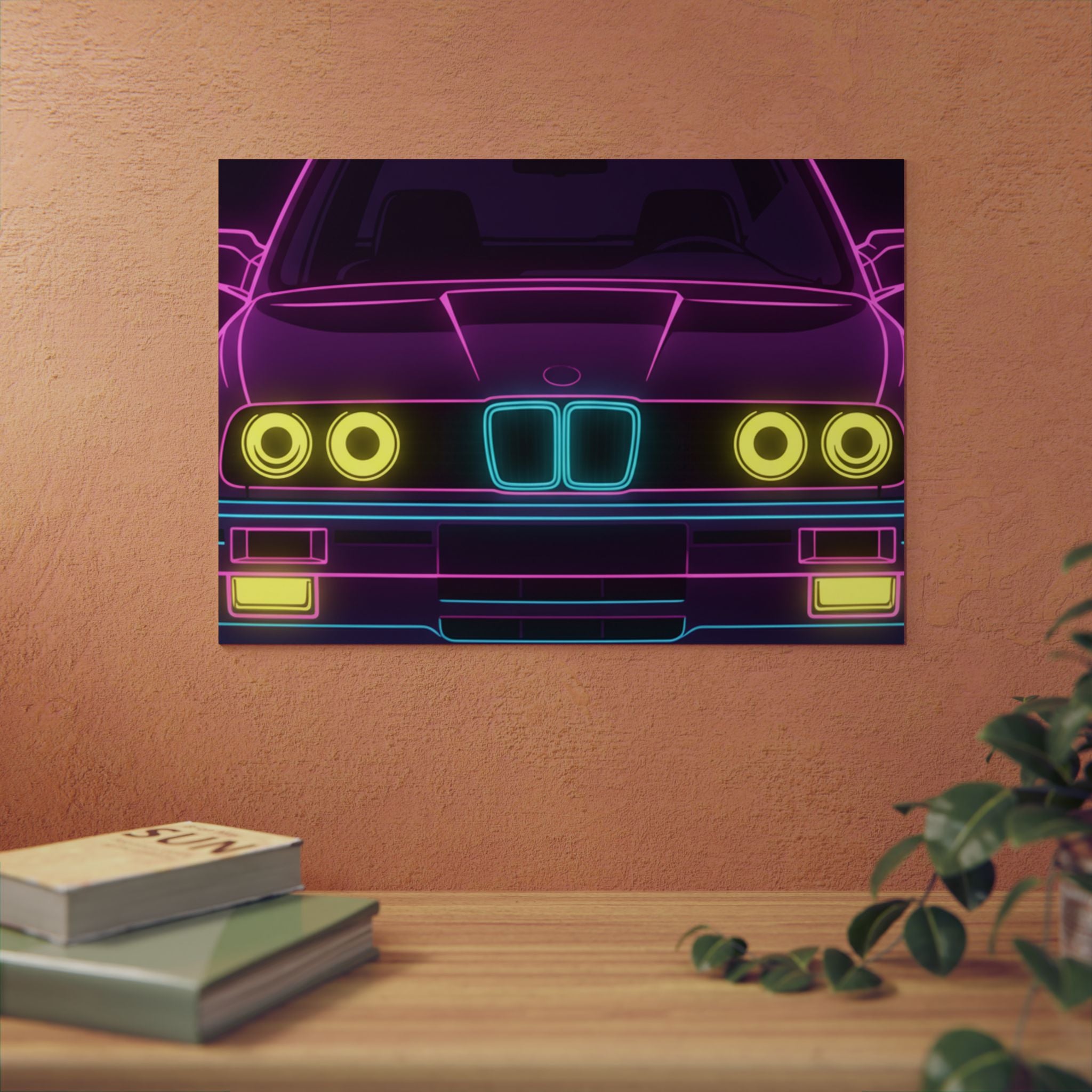 BMW E30 Metal Wall Sign