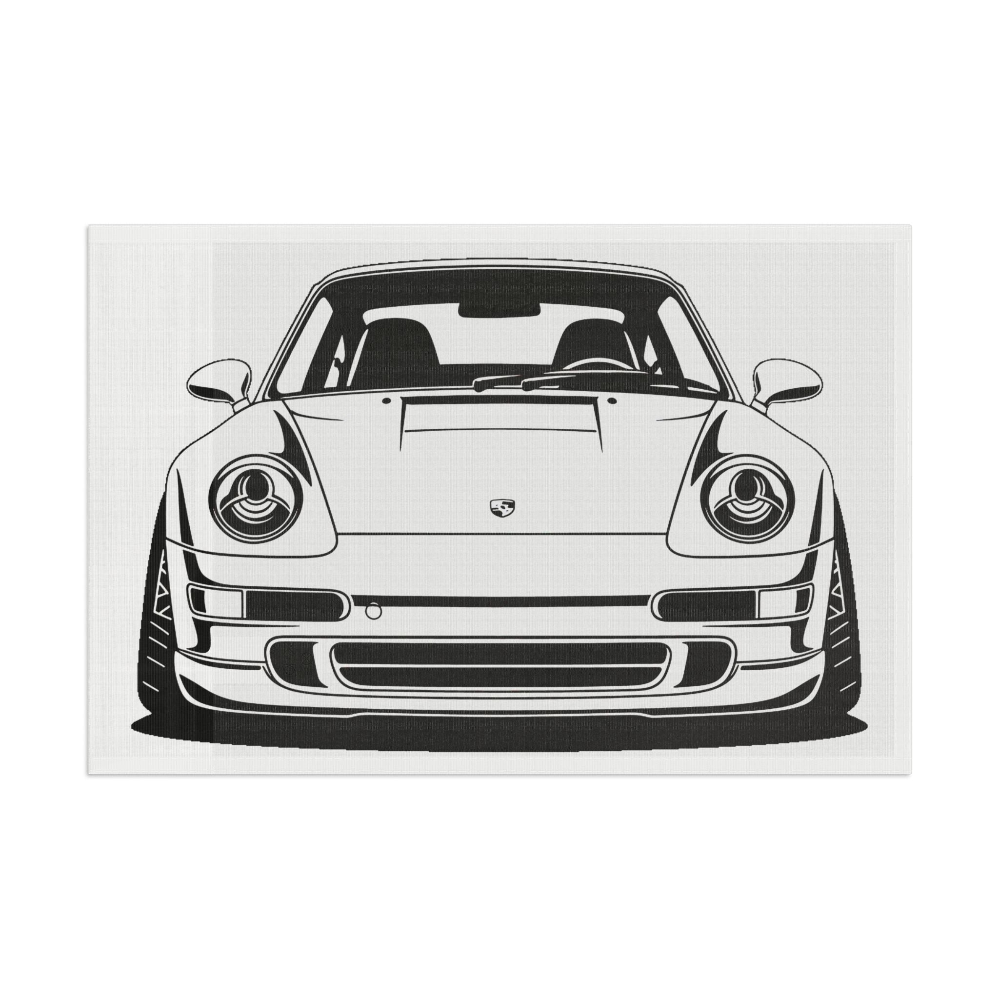 Porsche 911 (993) Garage Flag