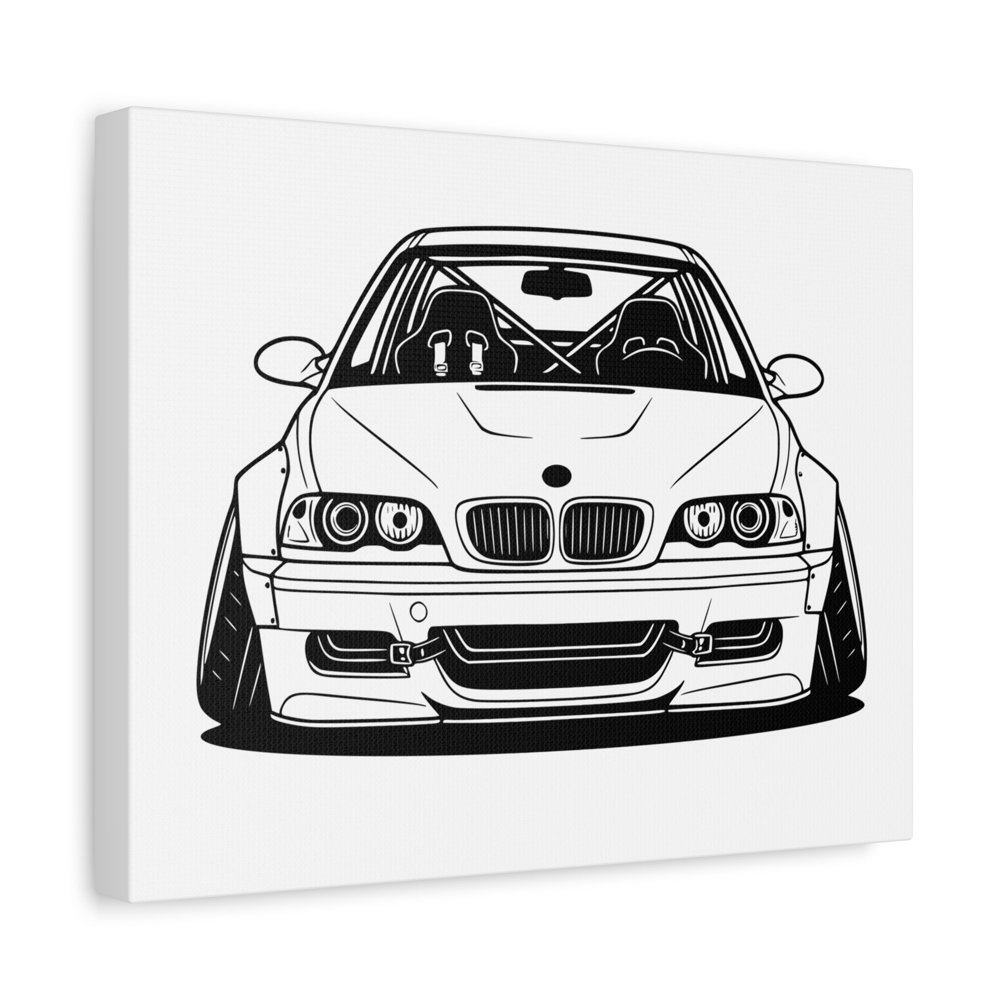 BMW E46 M3 (2000-06) Canvas Wall Art