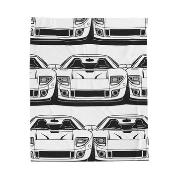 Ford GT40 (1964-69) Velveteen Plush Blanket