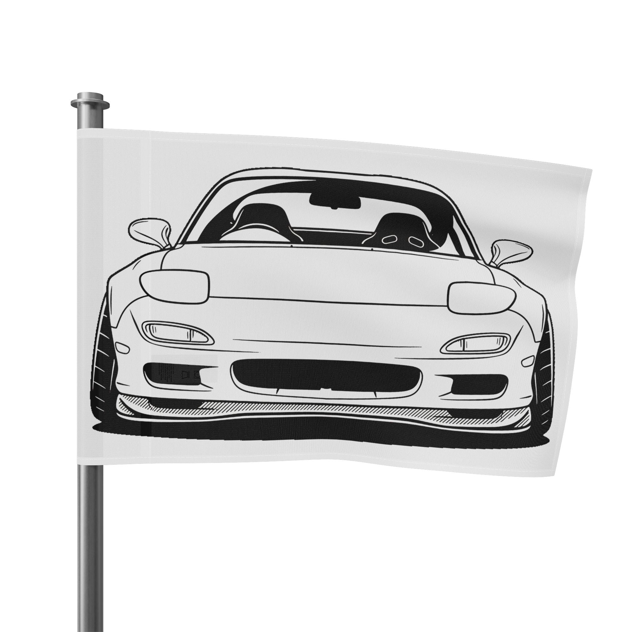 Mazda RX-7 FD Garage Flag
