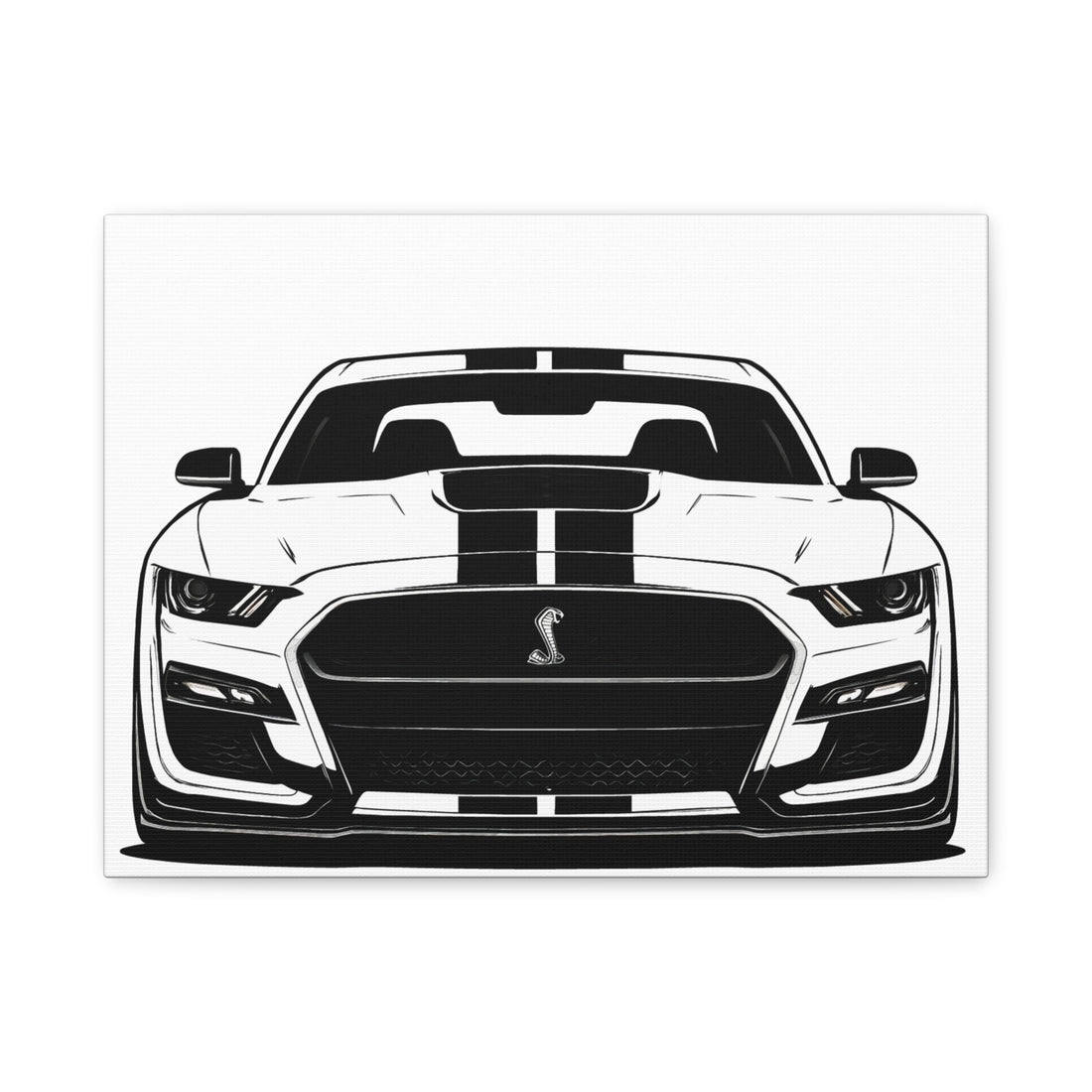 Ford Mustang Shelby GT500 Canvas Wall Art