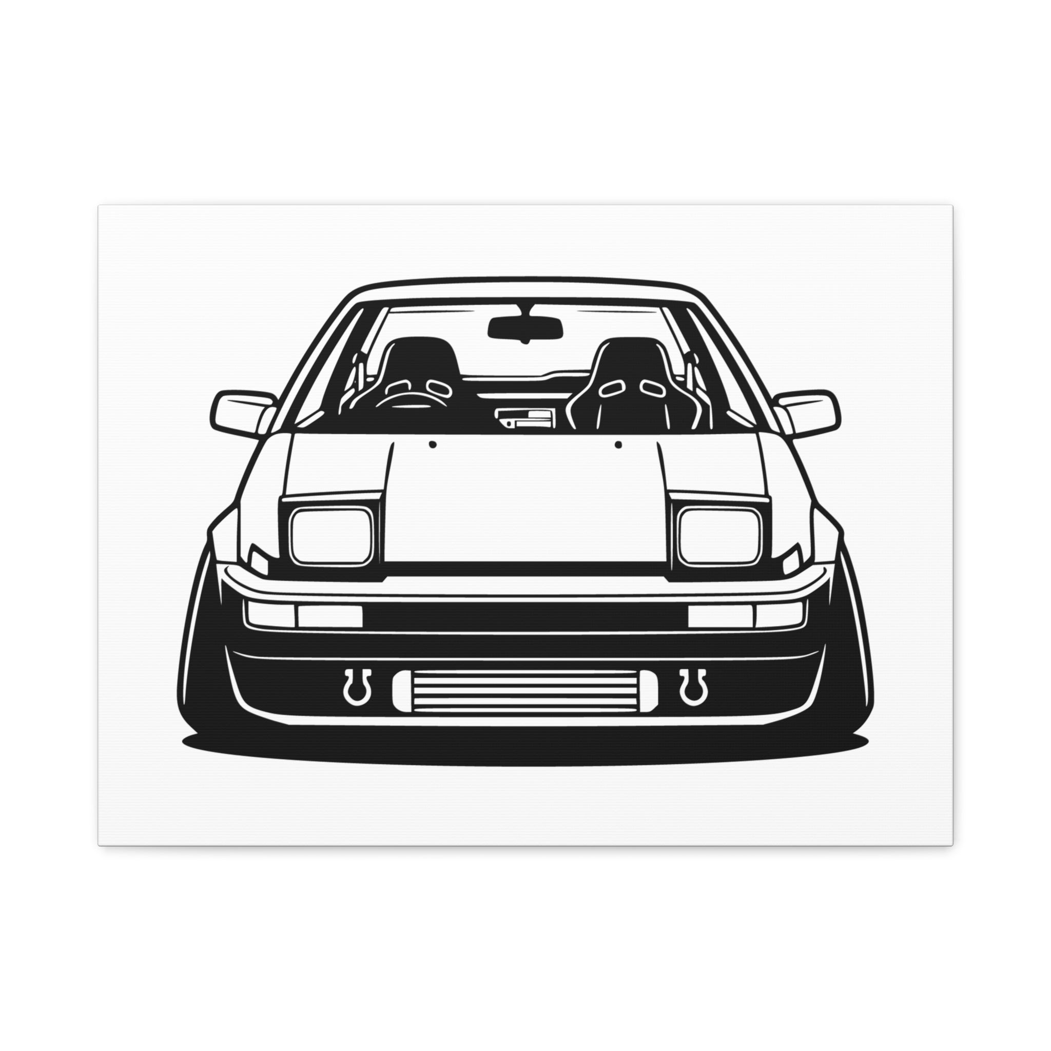 Toyota AE86 (1983-87) Canvas Wall Art
