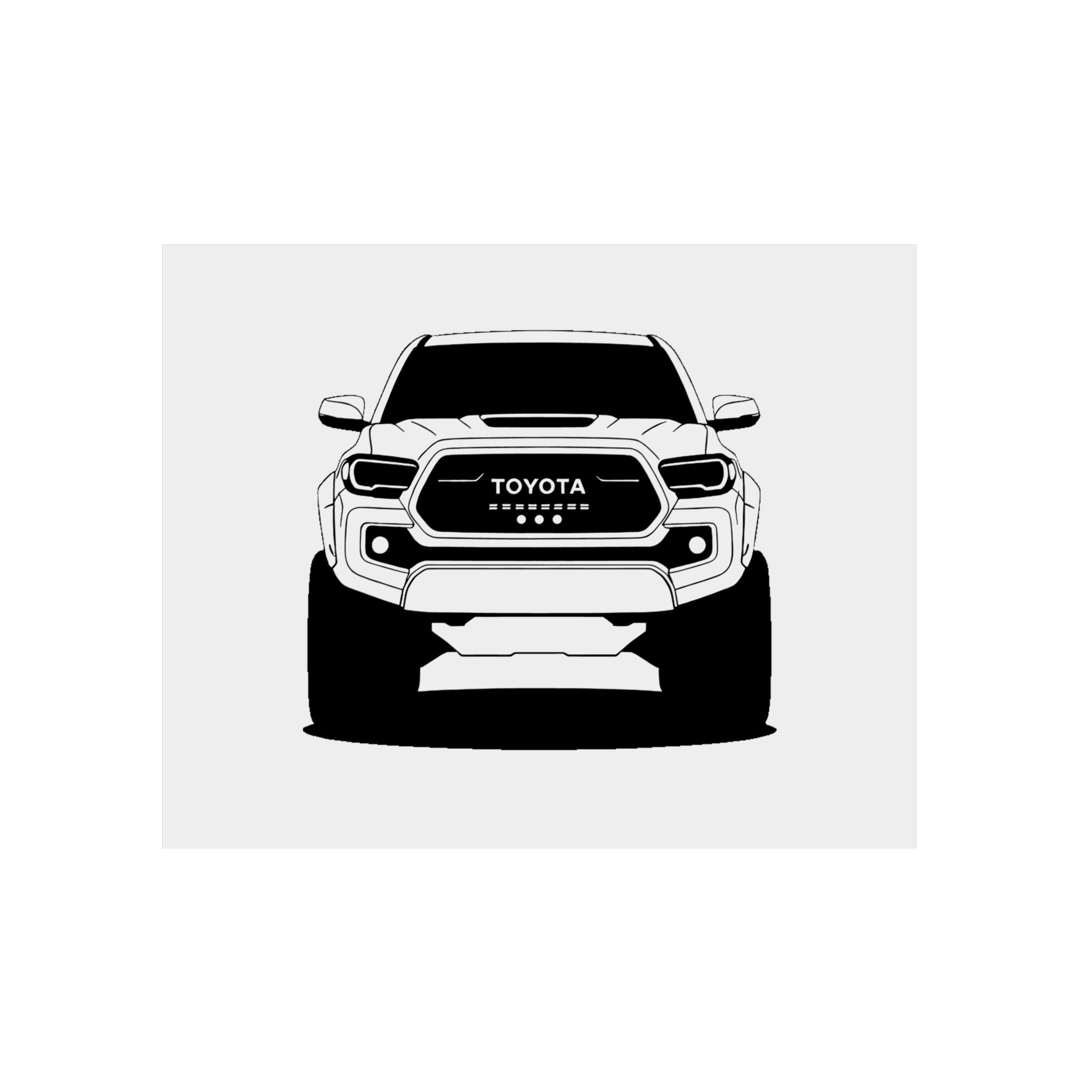 Toyota Tacoma TRD Pro Metal Wall Sign