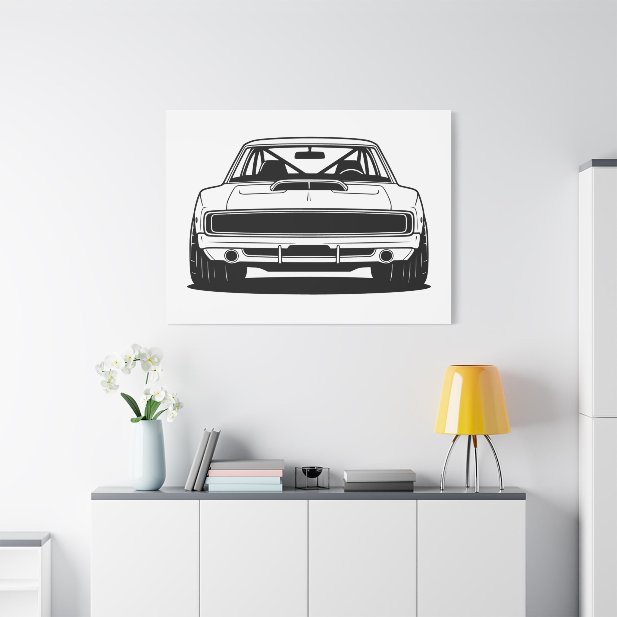 Dodge Charger R/T (1968-70) Canvas Wall Art