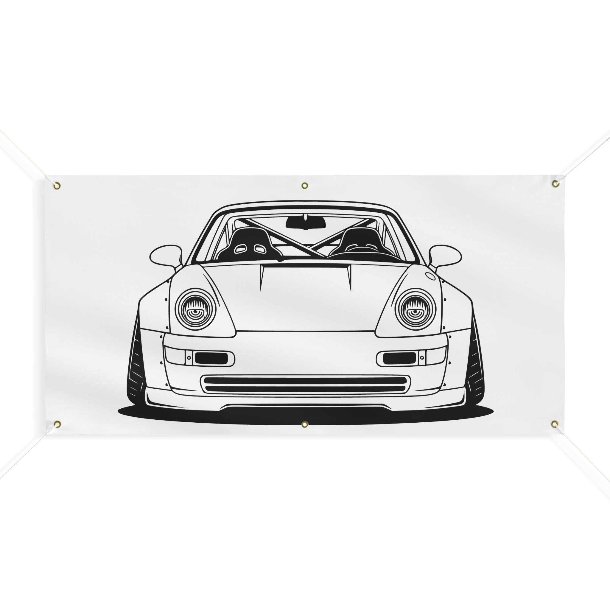 Porsche 964 Turbo Banner