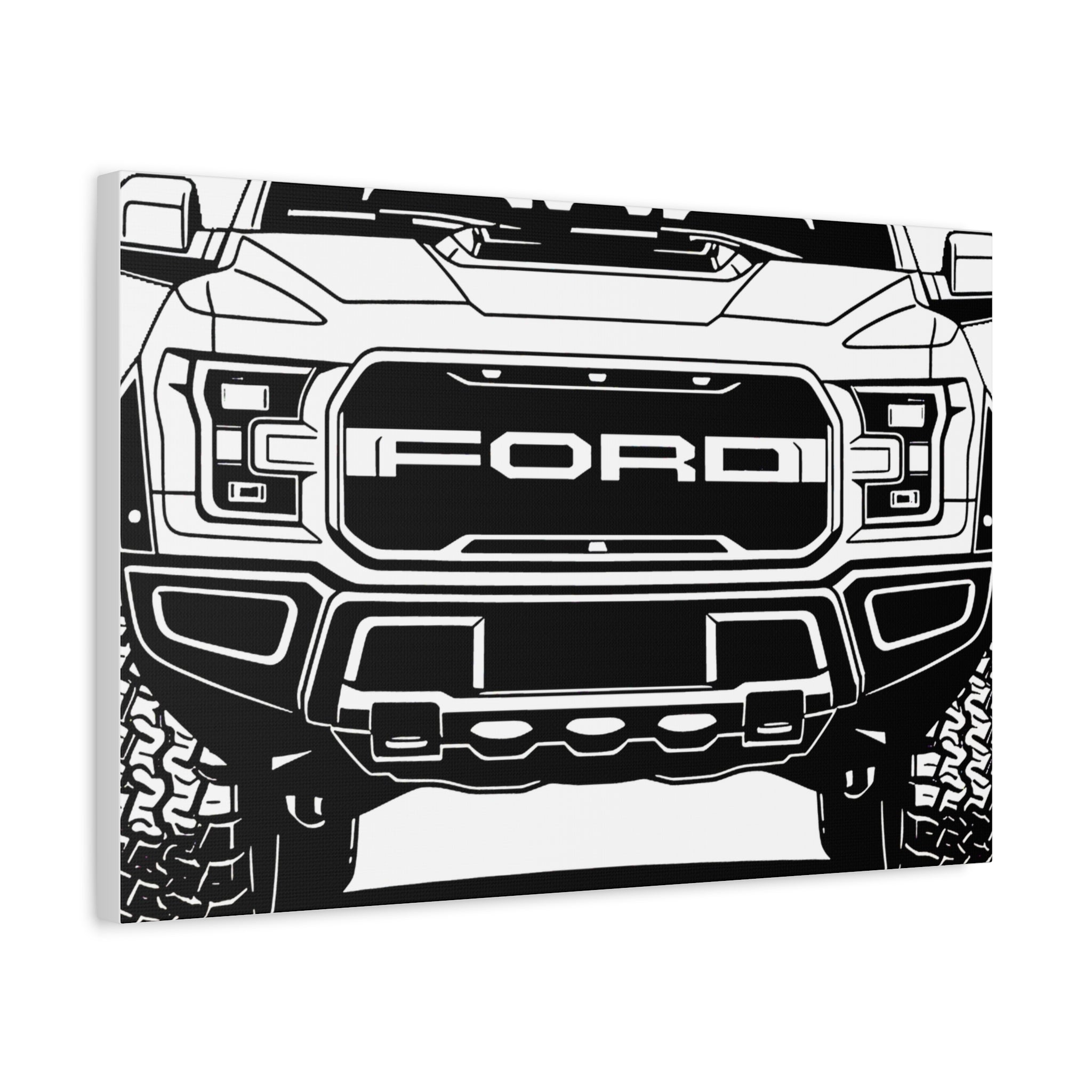 Ford F-150 Raptor Gen 2 Canvas Wall Art