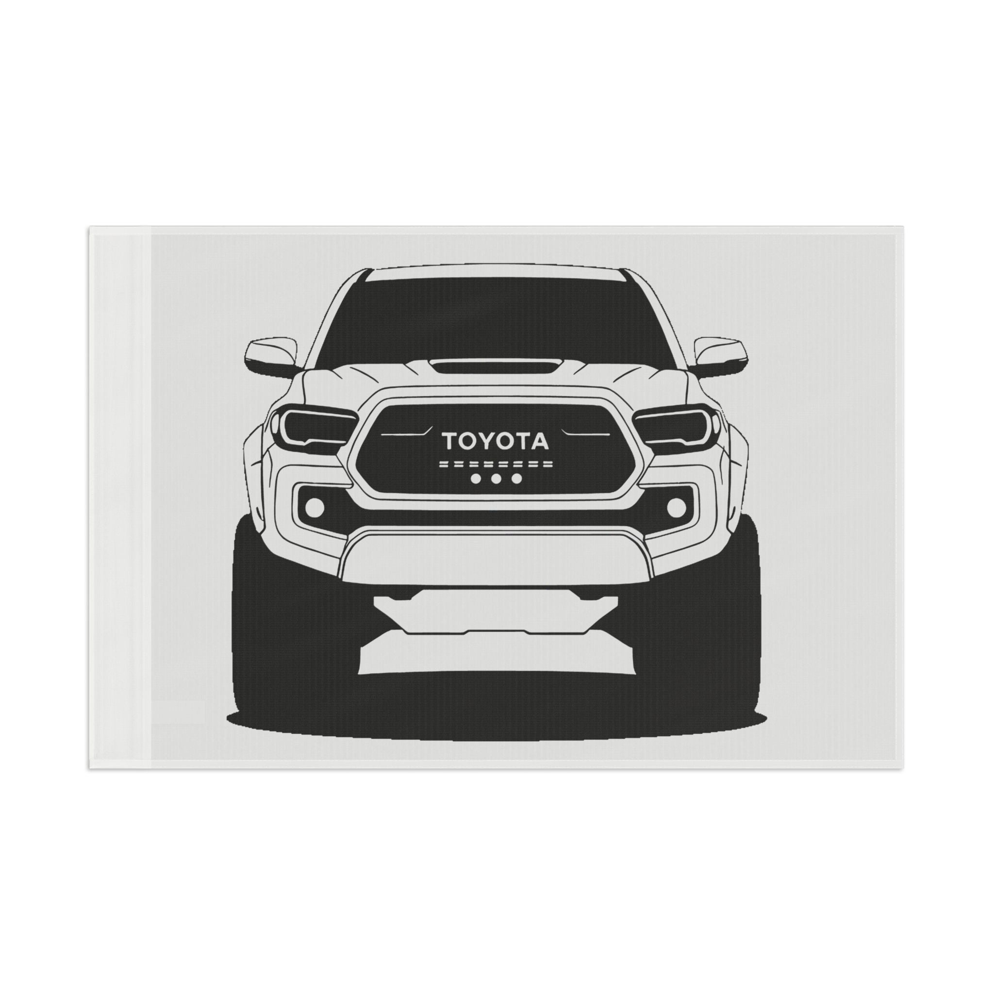 Toyota Tacoma TRD Pro Garage Flag