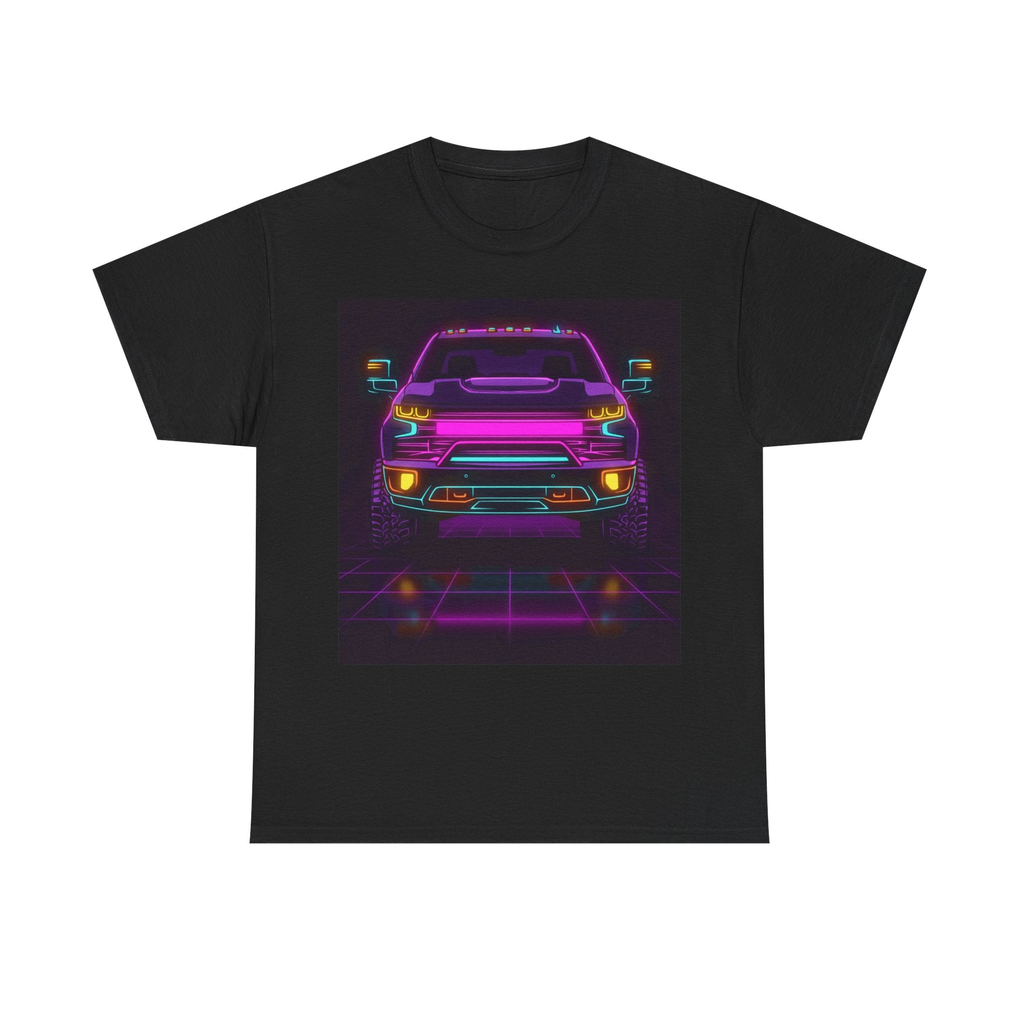 Chevy Silverado Trail Boss (2019+) Neon Synthwave Unisex Tee
