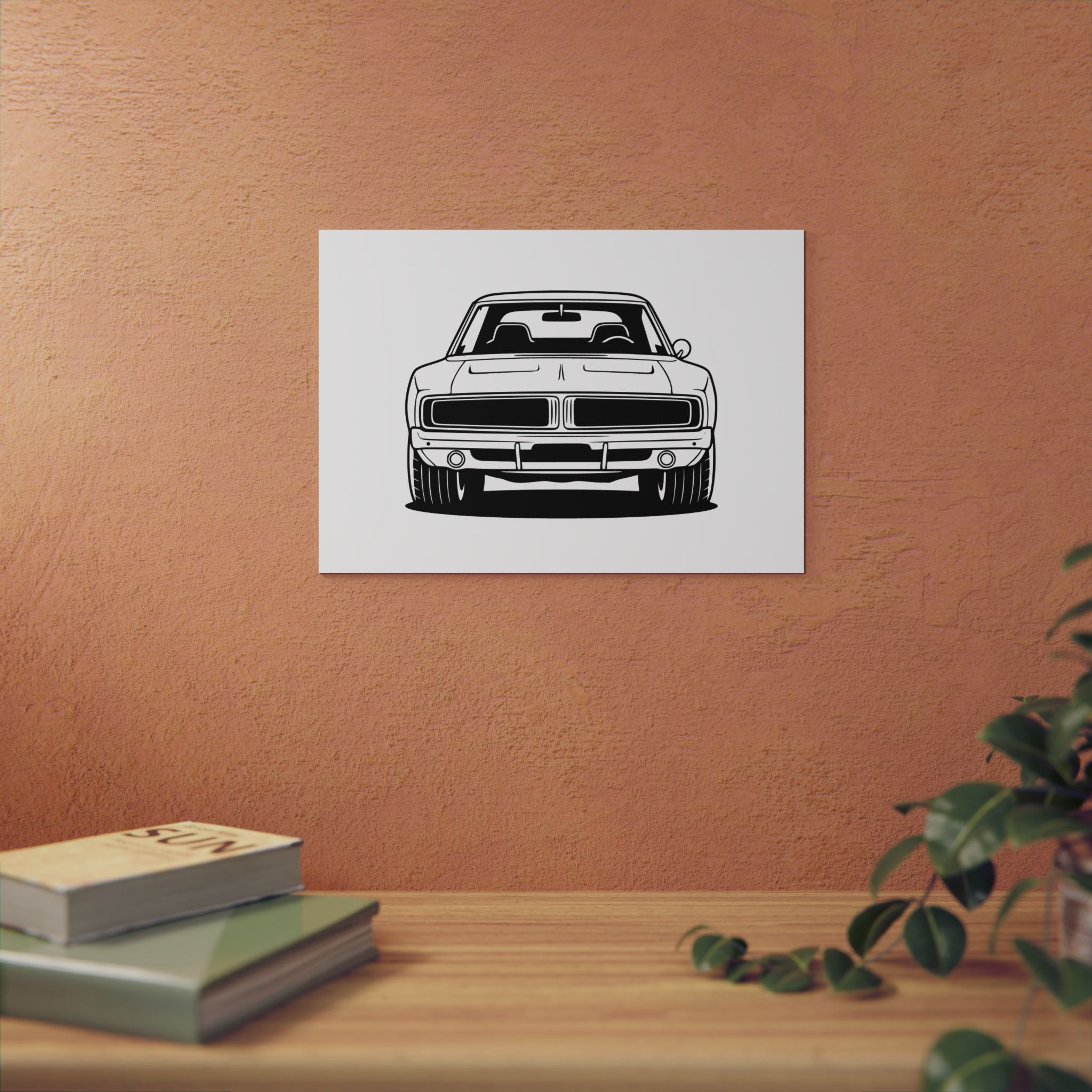 Dodge Charger R/T (1968-70) Resto-Mod Metal Wall Sign