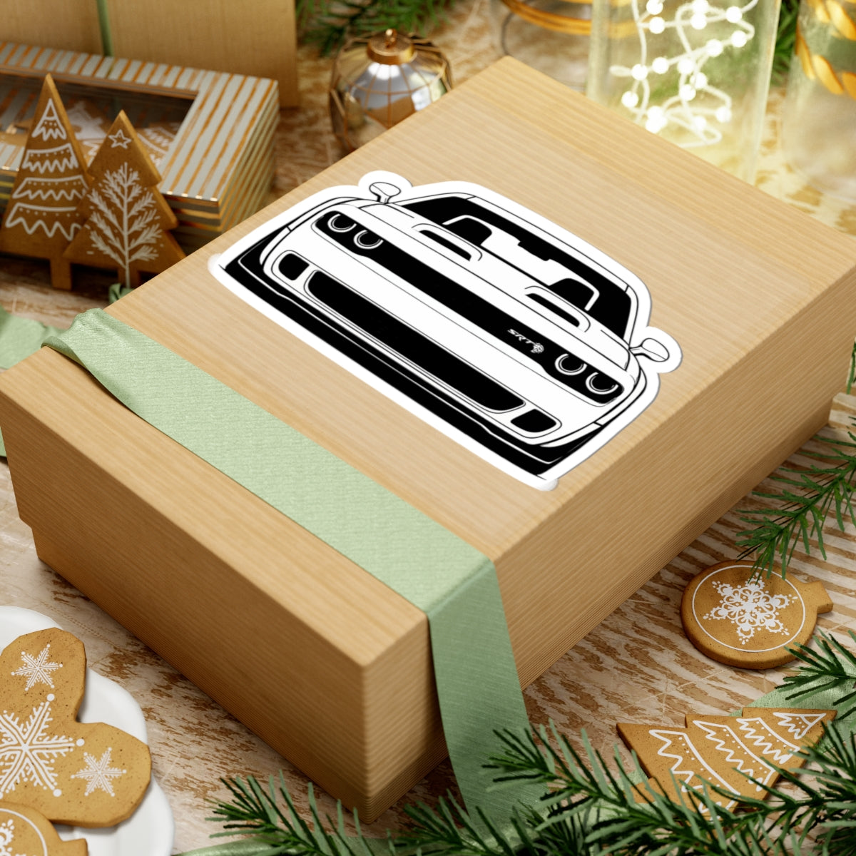 Dodge Challenger SRT Hellcat Sticker