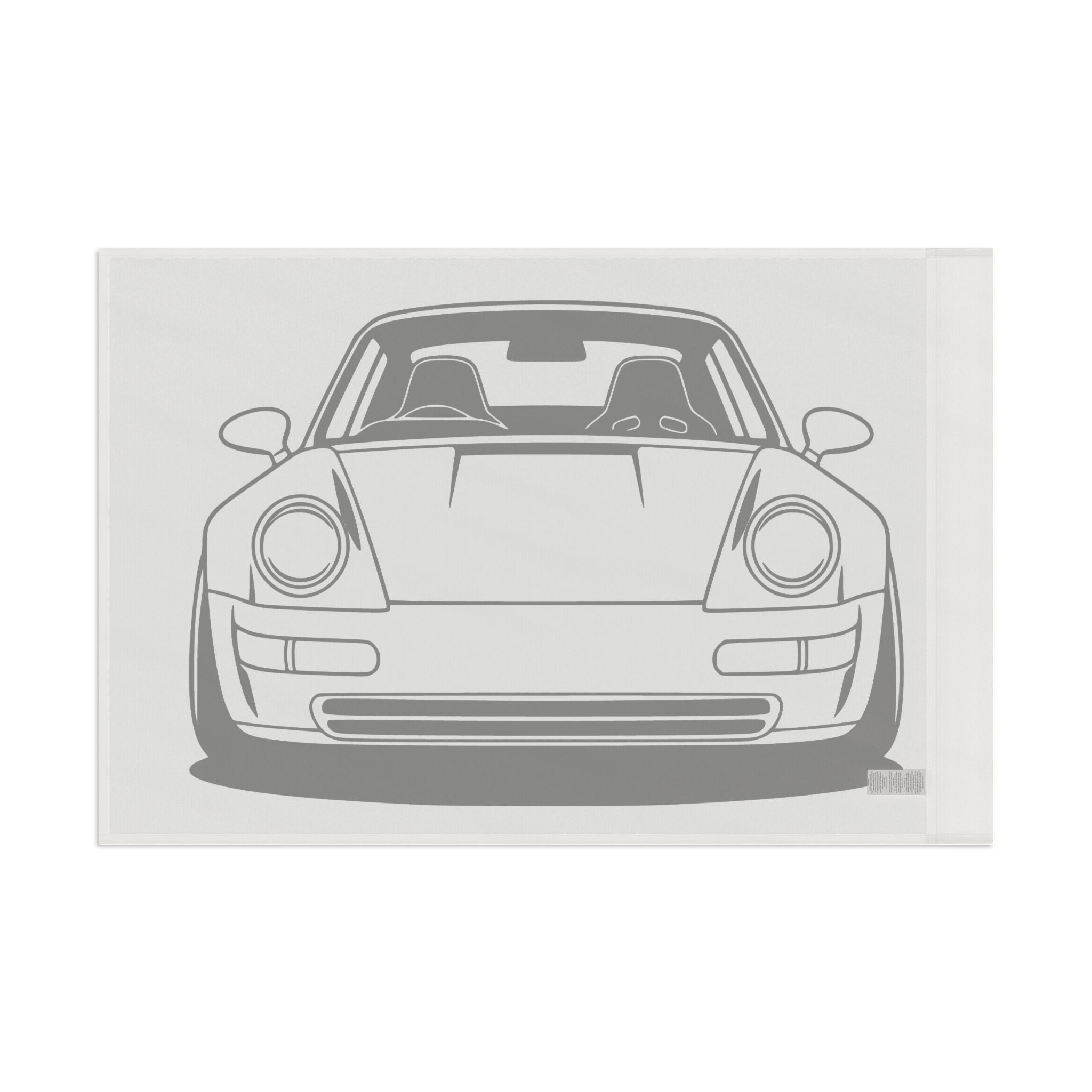 Porsche 964 Singer Garage Flag