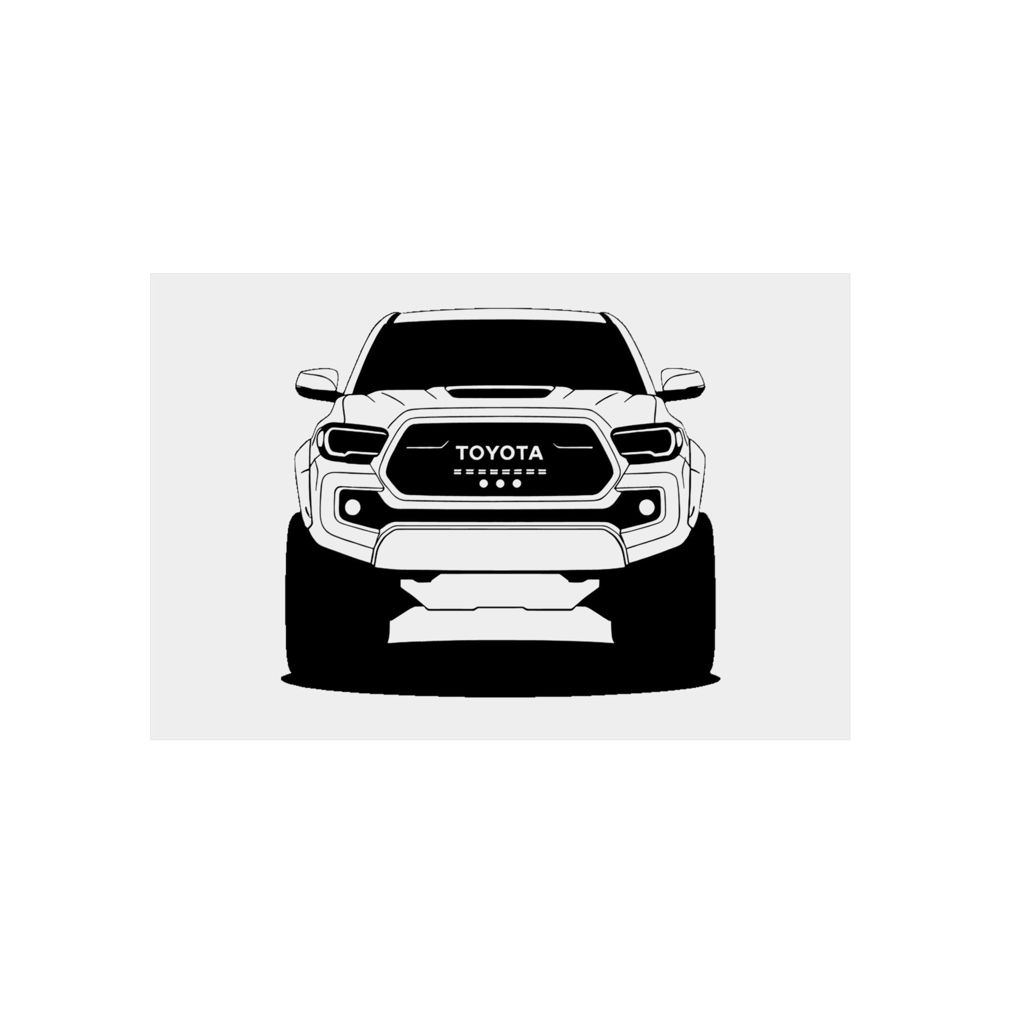Toyota Tacoma TRD Pro Metal Wall Sign
