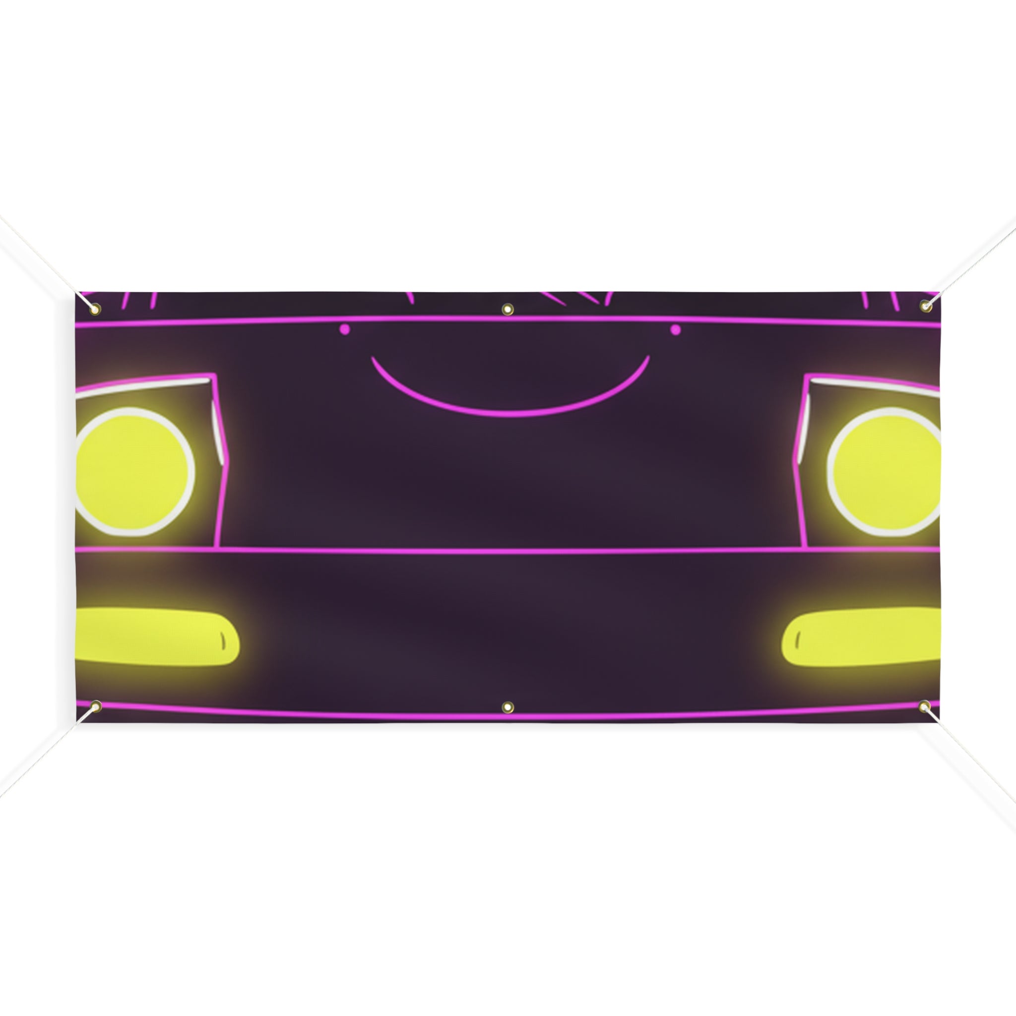 Mazda Miata NA (1989-97) Neon Synthwave Banner