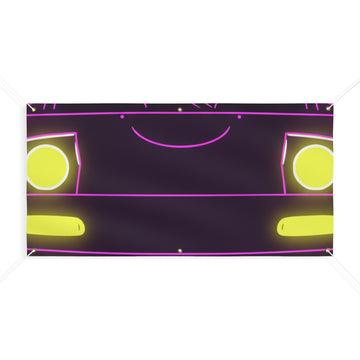 Mazda Miata NA (1989-97) Neon Synthwave Banner