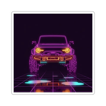 Ford Bronco (2021+) Neon Synthwave Sticker