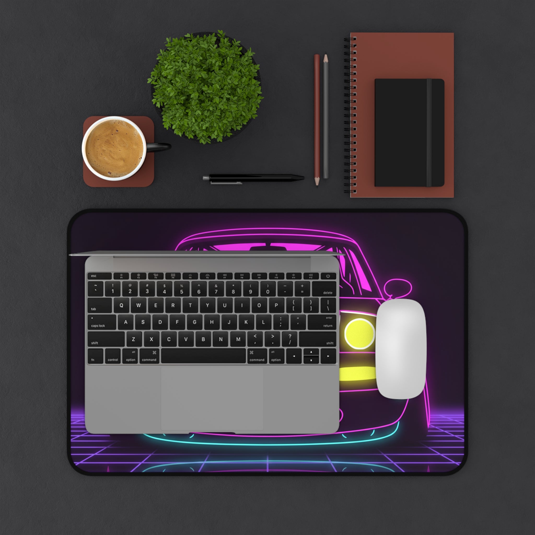 Mazda Miata NA (1989-97) Neon Synthwave Desk Mat