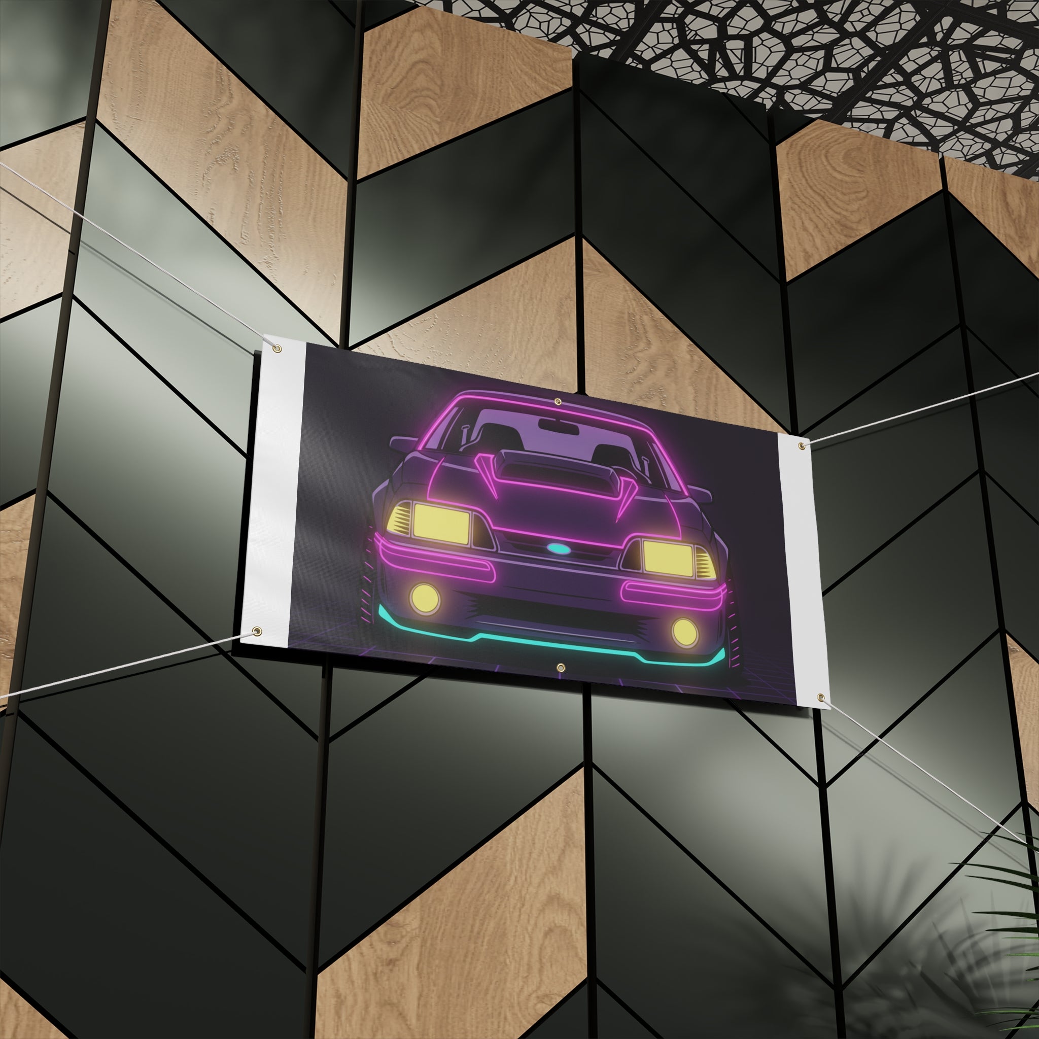 Ford Mustang Fox Body GT Banner