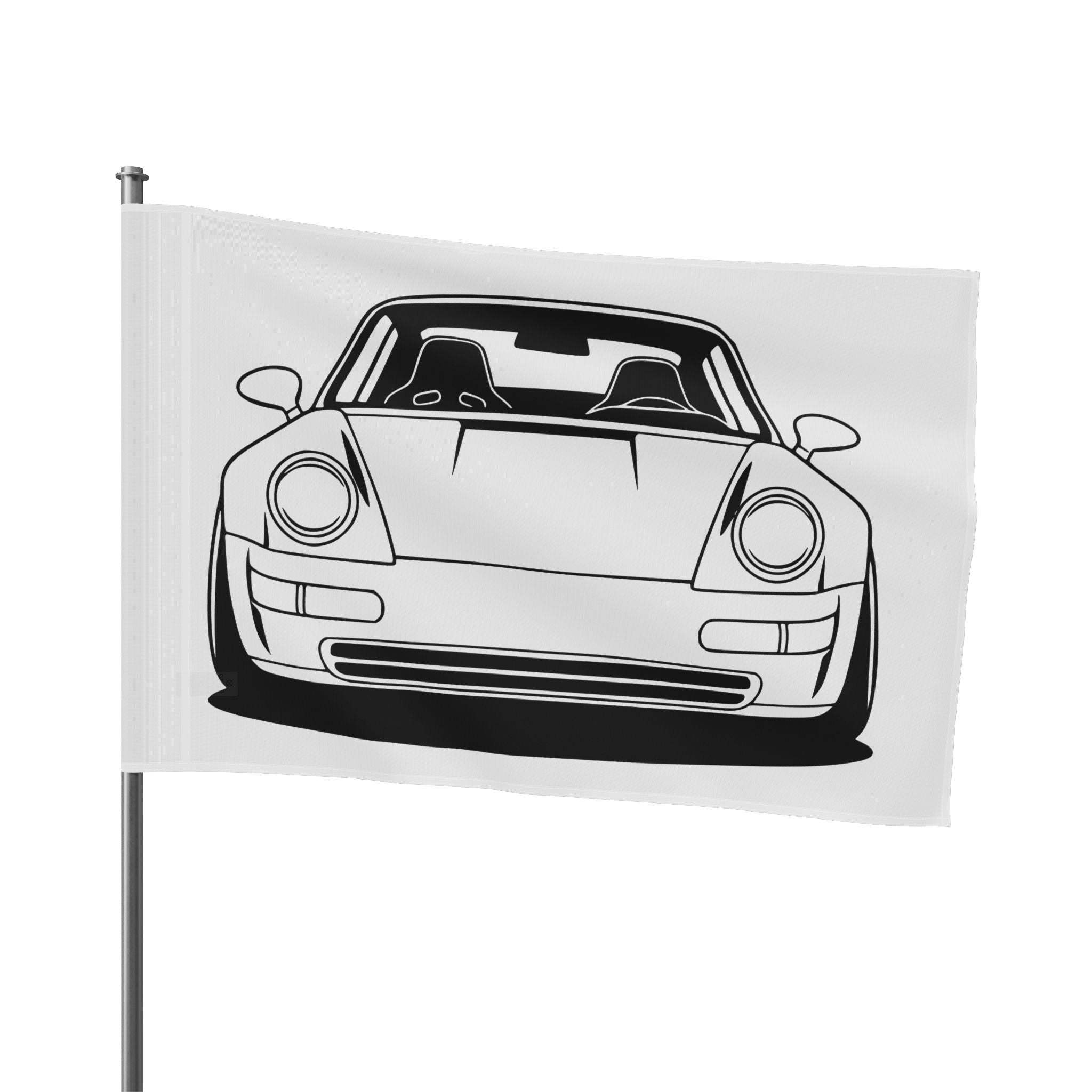 Porsche 964 Singer Garage Flag