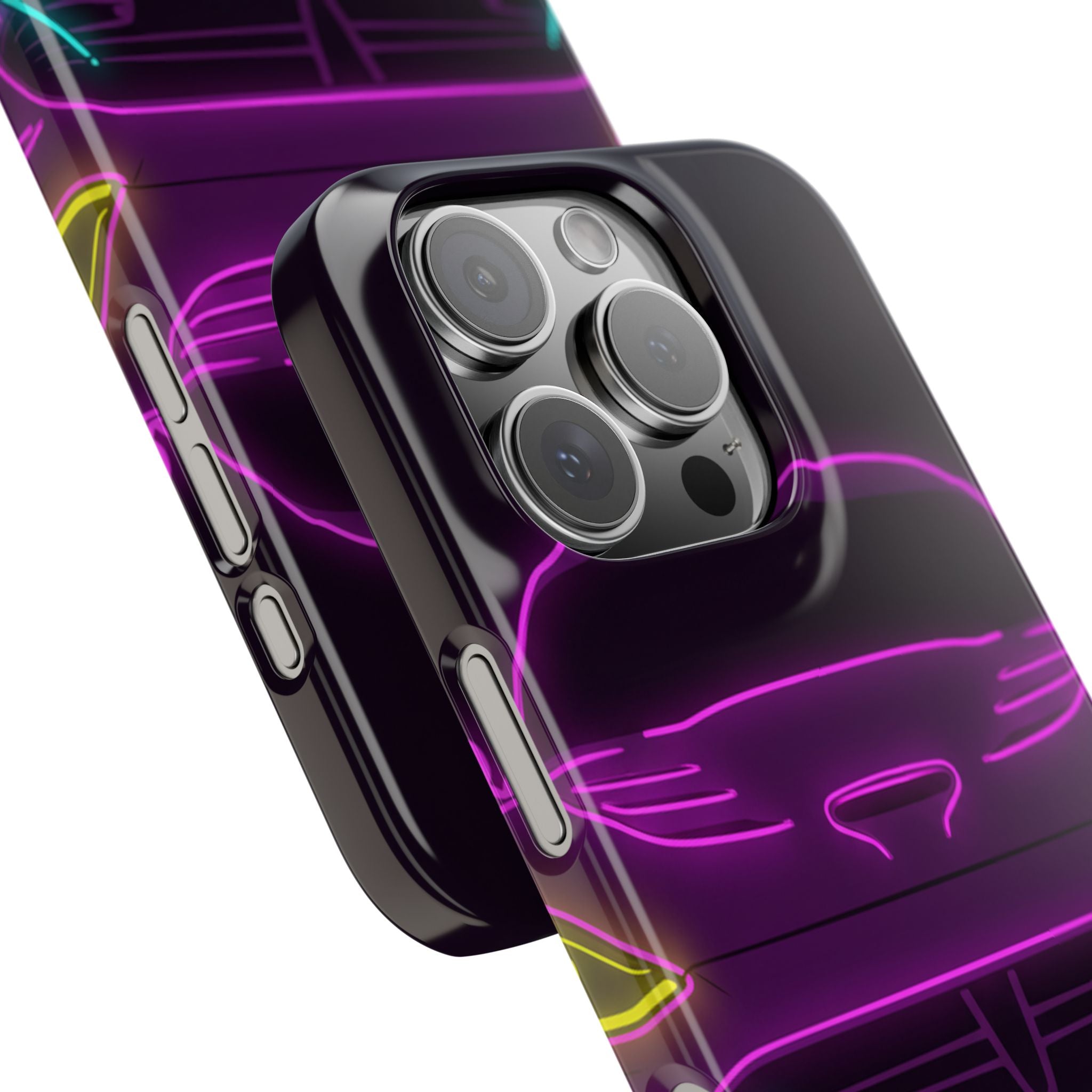 Dodge Viper (1992-17) Neon Synthwave Phone Case