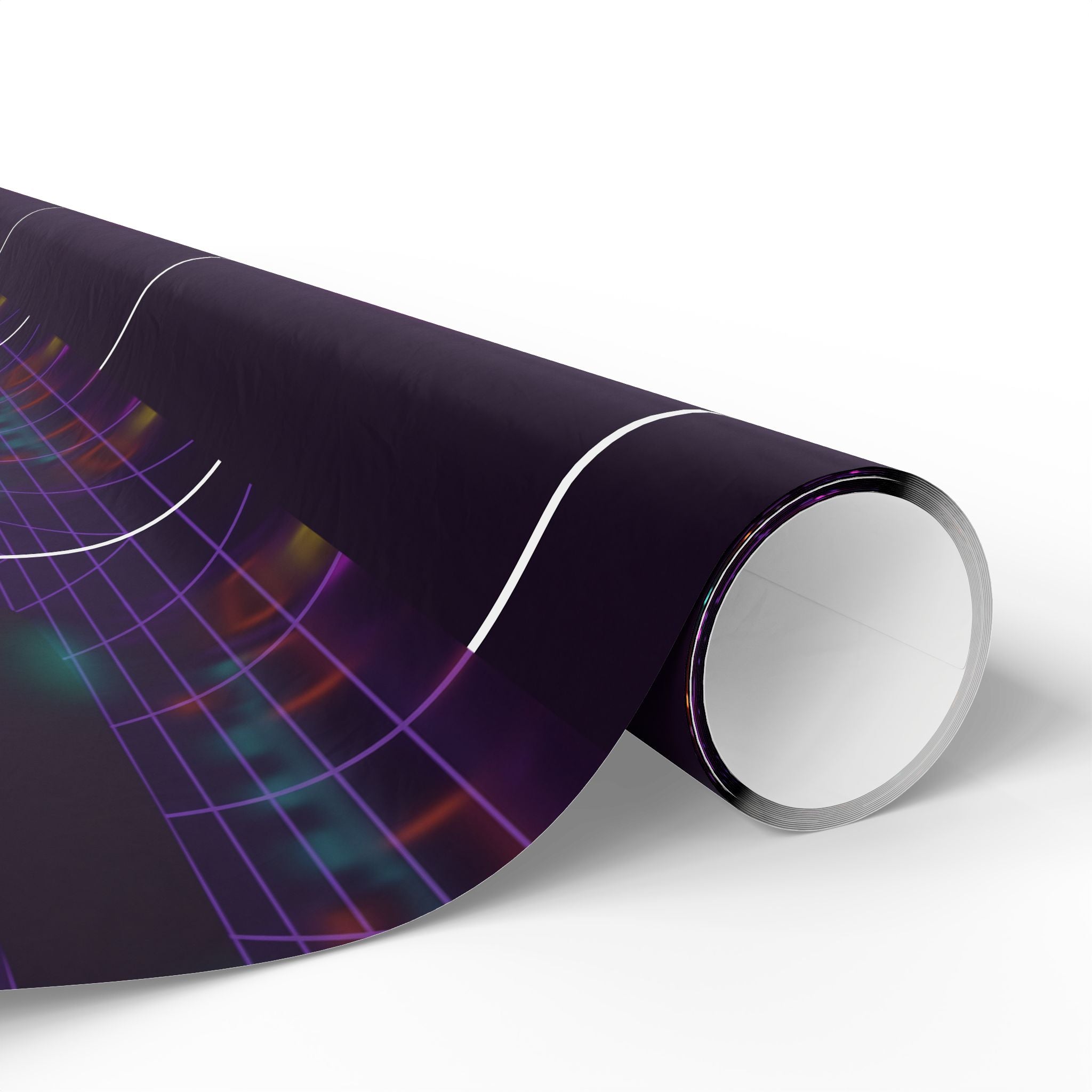 Ford F-150 Raptor Gen 2 Neon Synthwave Gift Wrapping Paper
