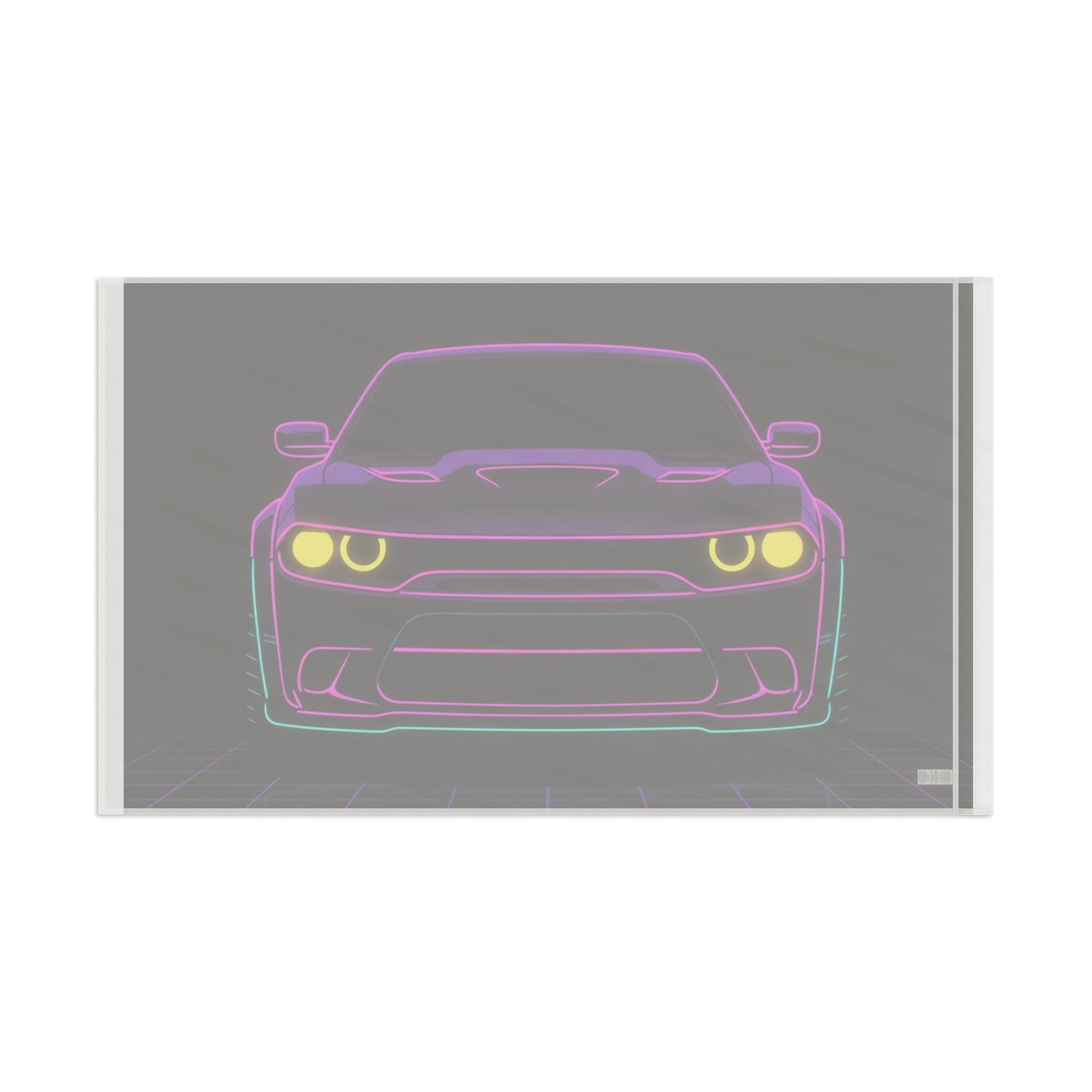 Dodge Challenger SRT Hellcat Garage Flag