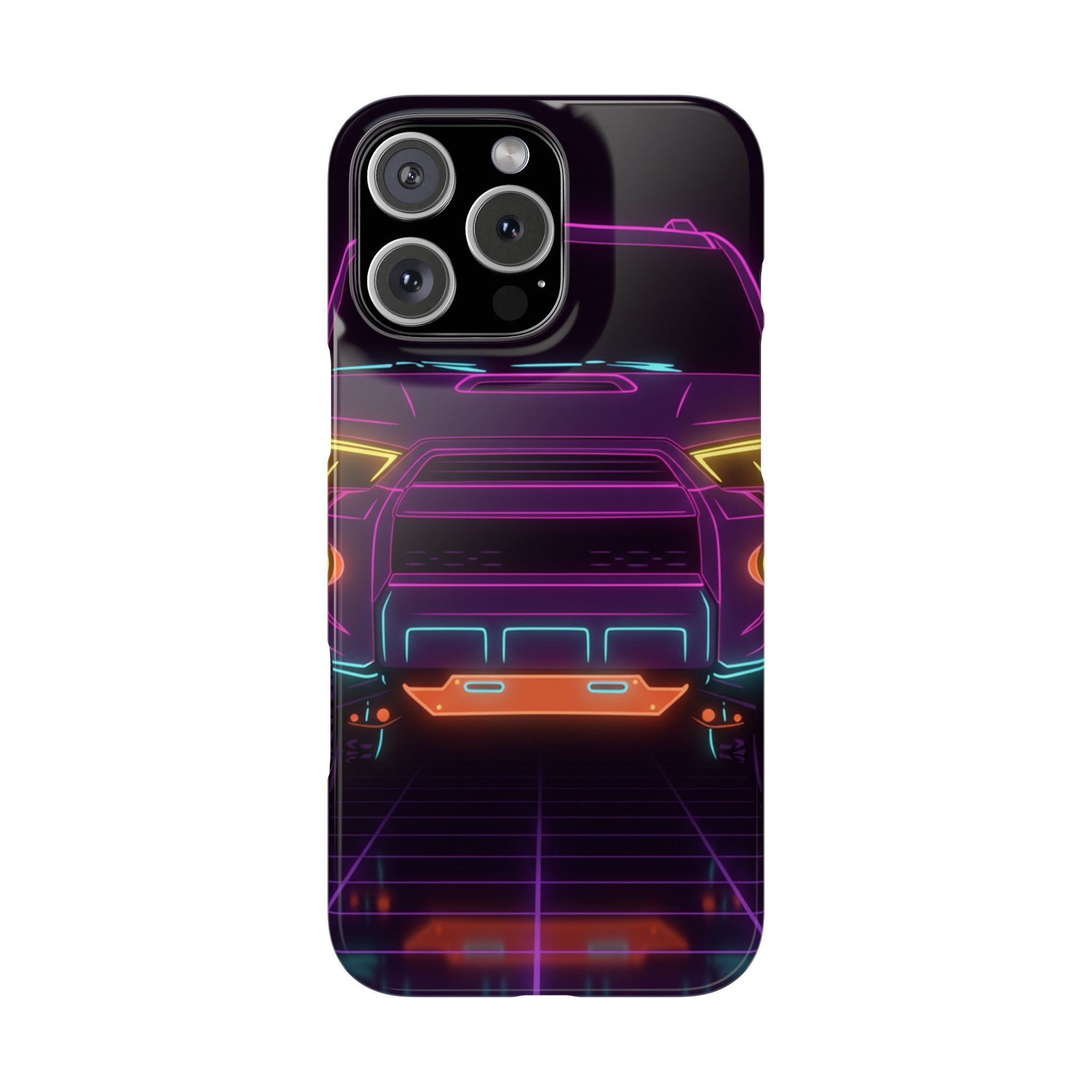 Toyota 4Runner TRD Pro Neon Synthwave Phone Case