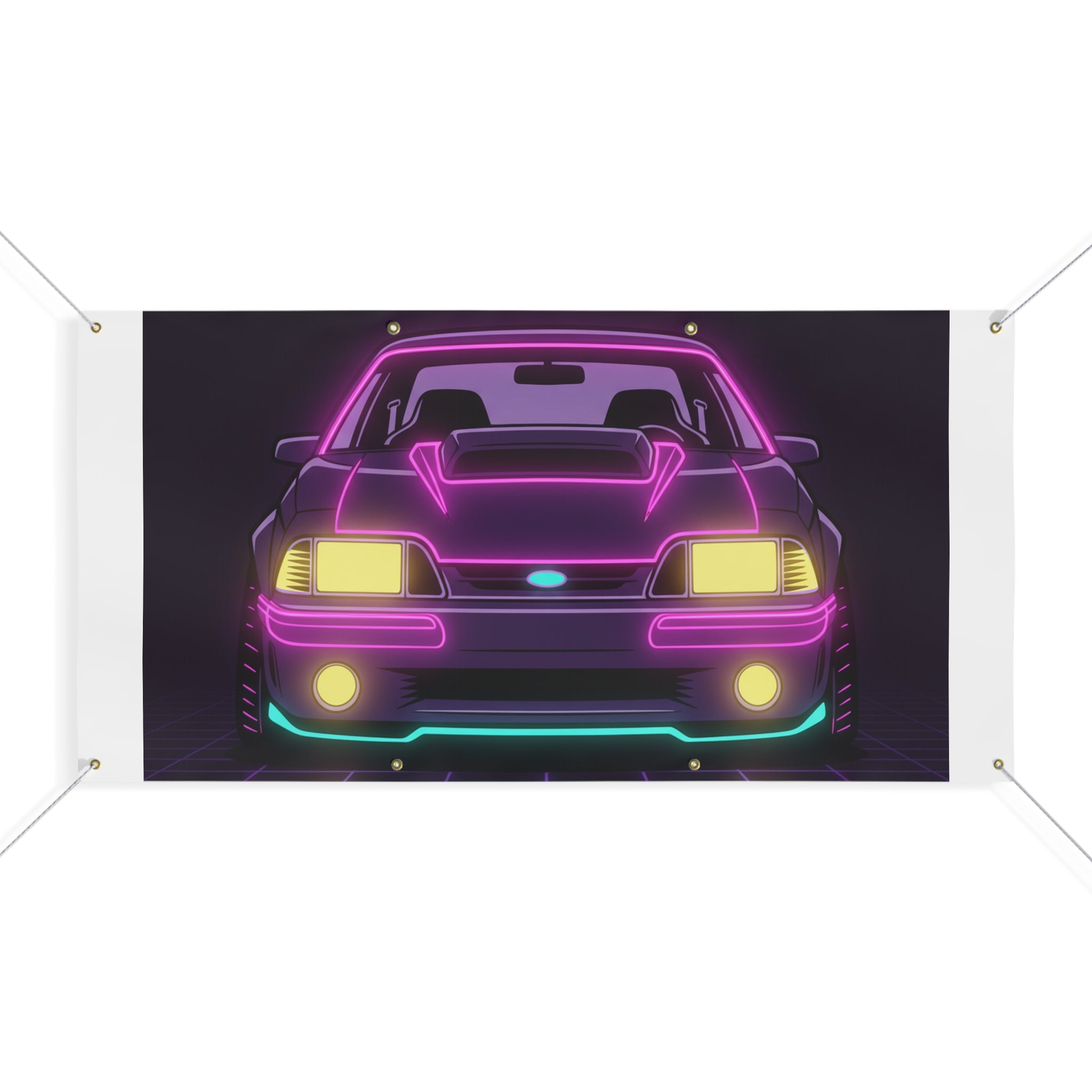 Ford Mustang Fox Body GT Banner