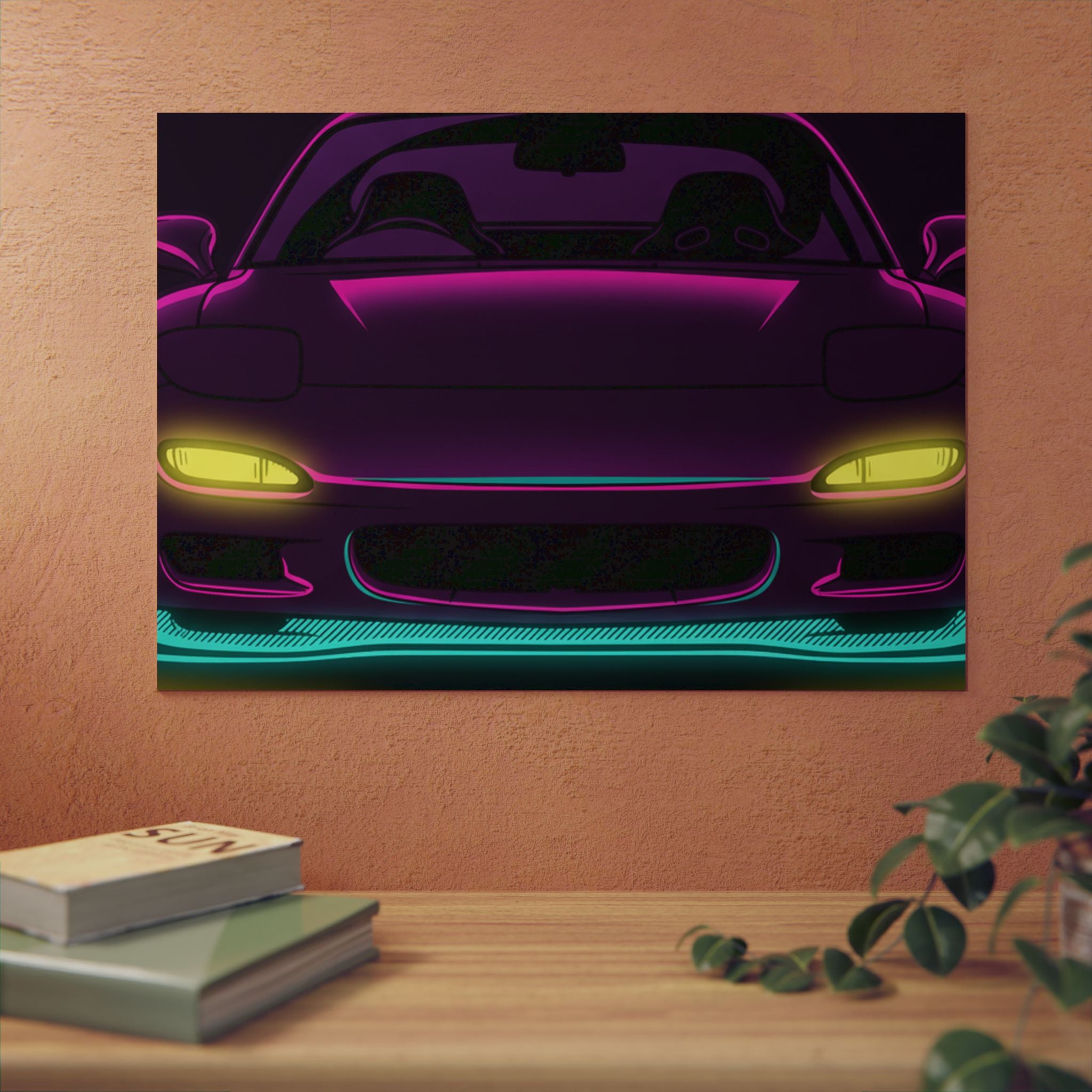 Mazda RX-7 FD Metal Wall Sign