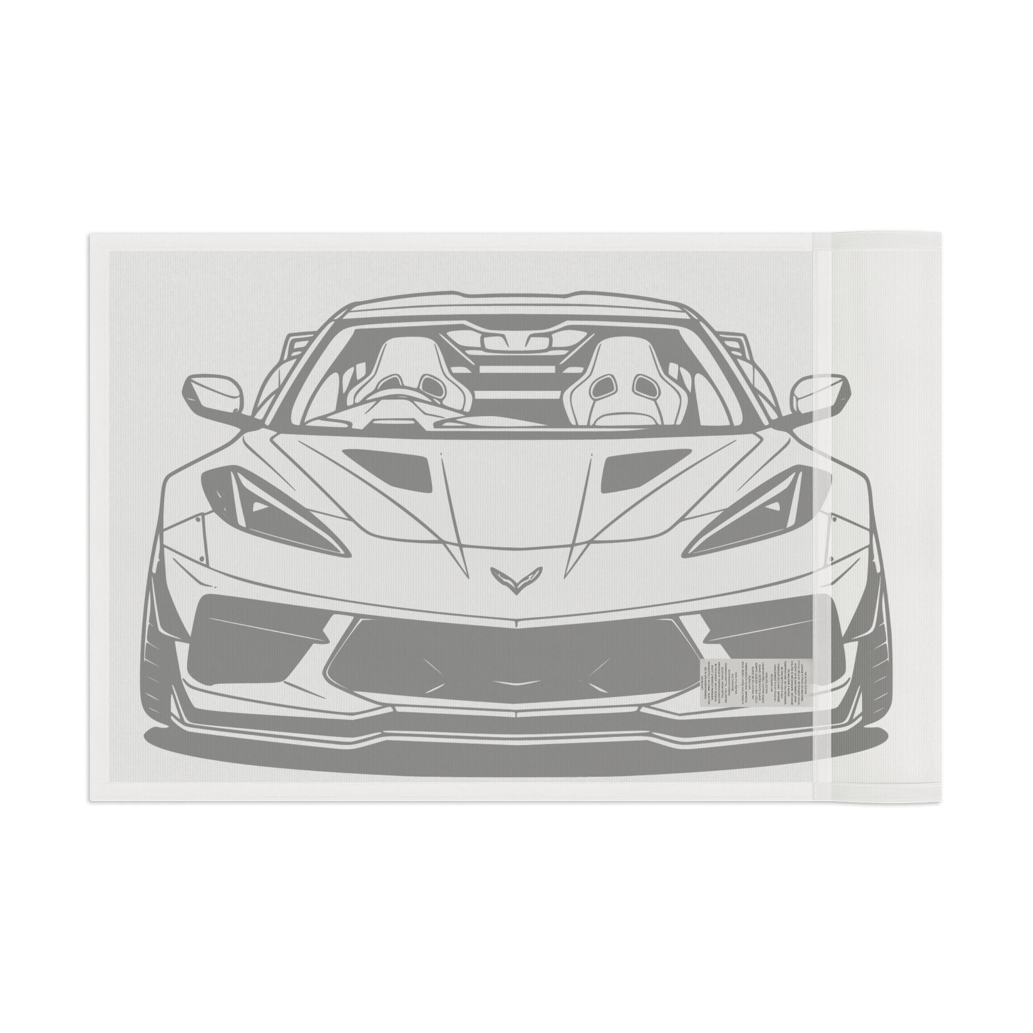 Corvette C8 (2020+) Garage Flag