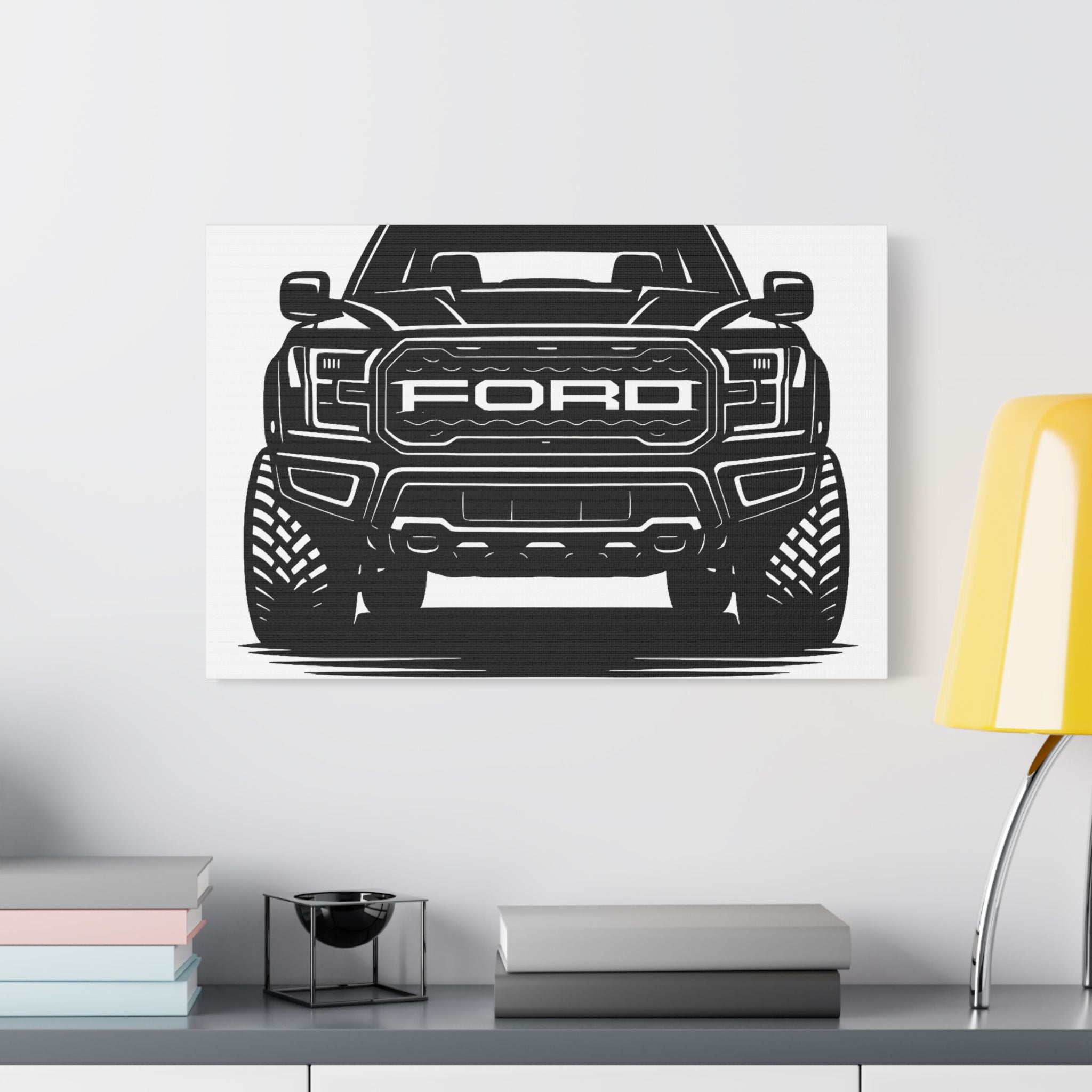 Ford Raptor (Gen 3) Canvas Wall Art