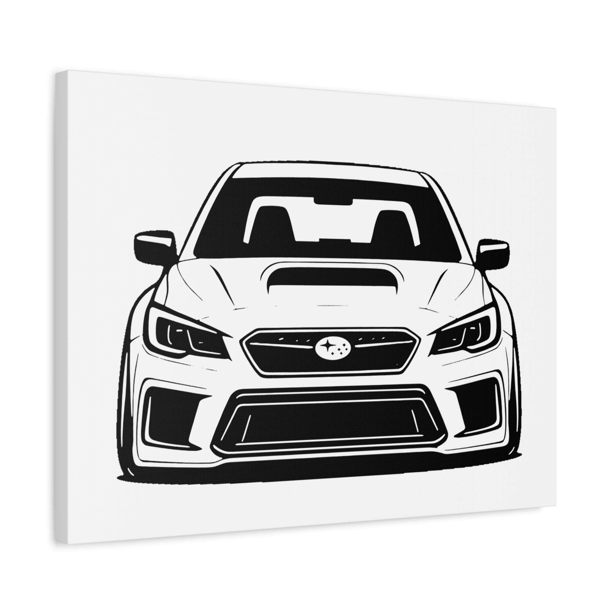 Subaru WRX STI Canvas Wall Art