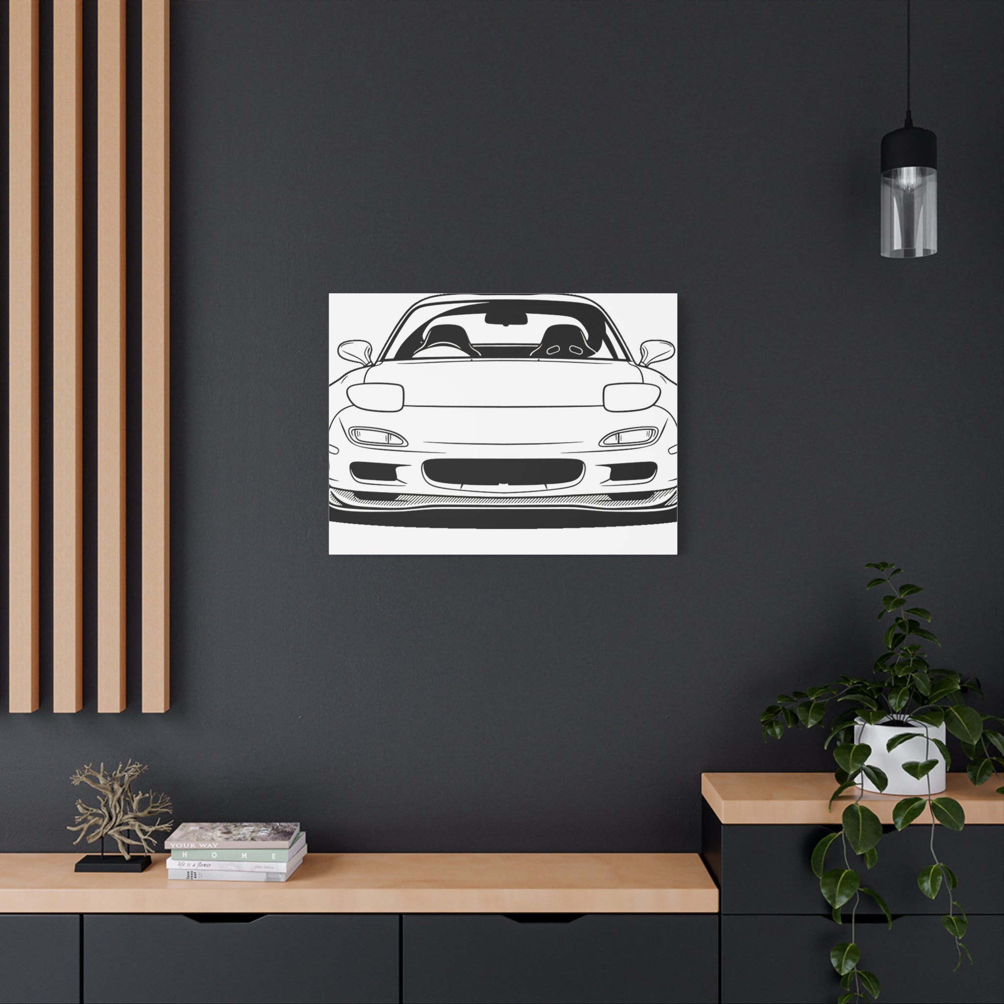 Mazda RX-7 FD Canvas Wall Art