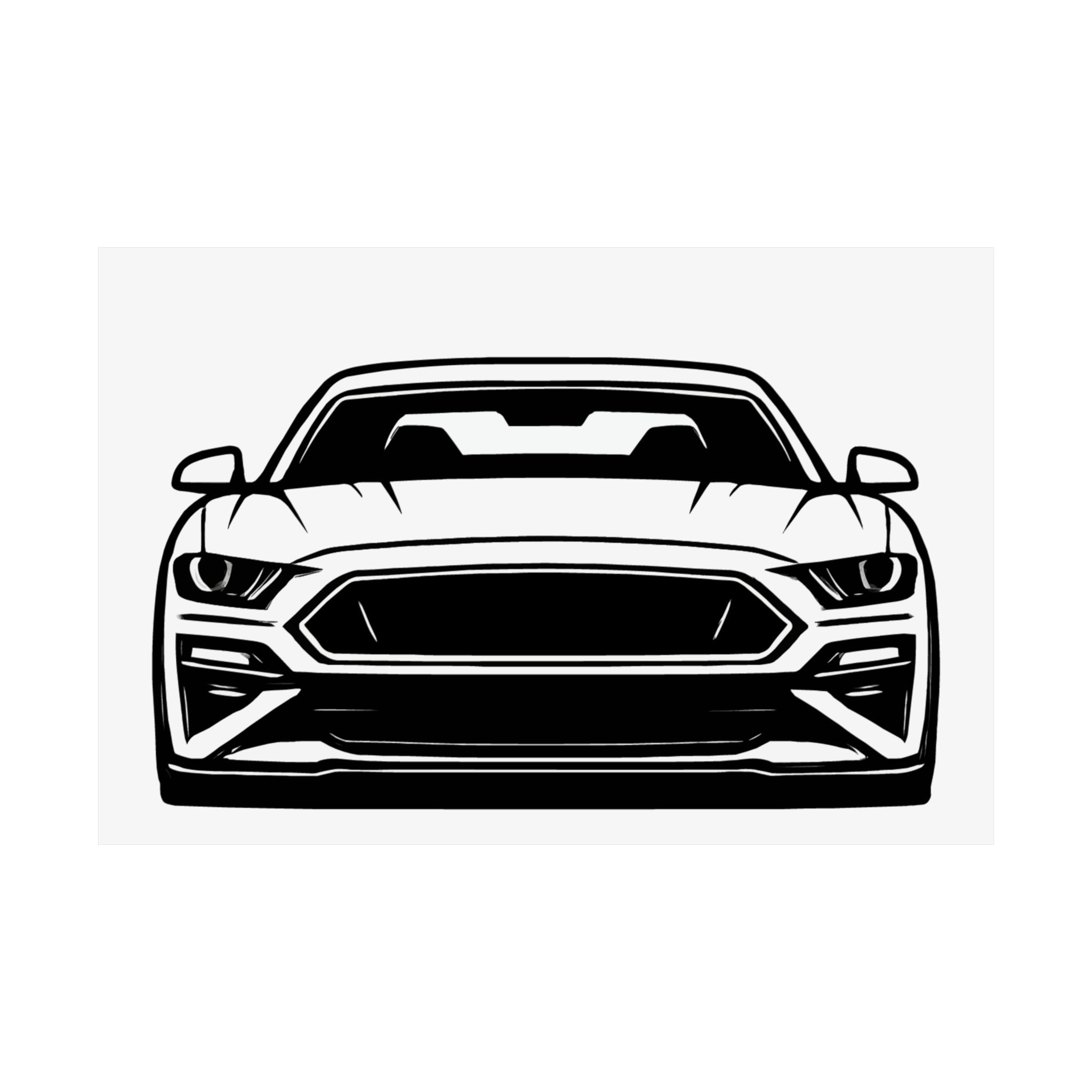 Ford Mustang GT500 Poster