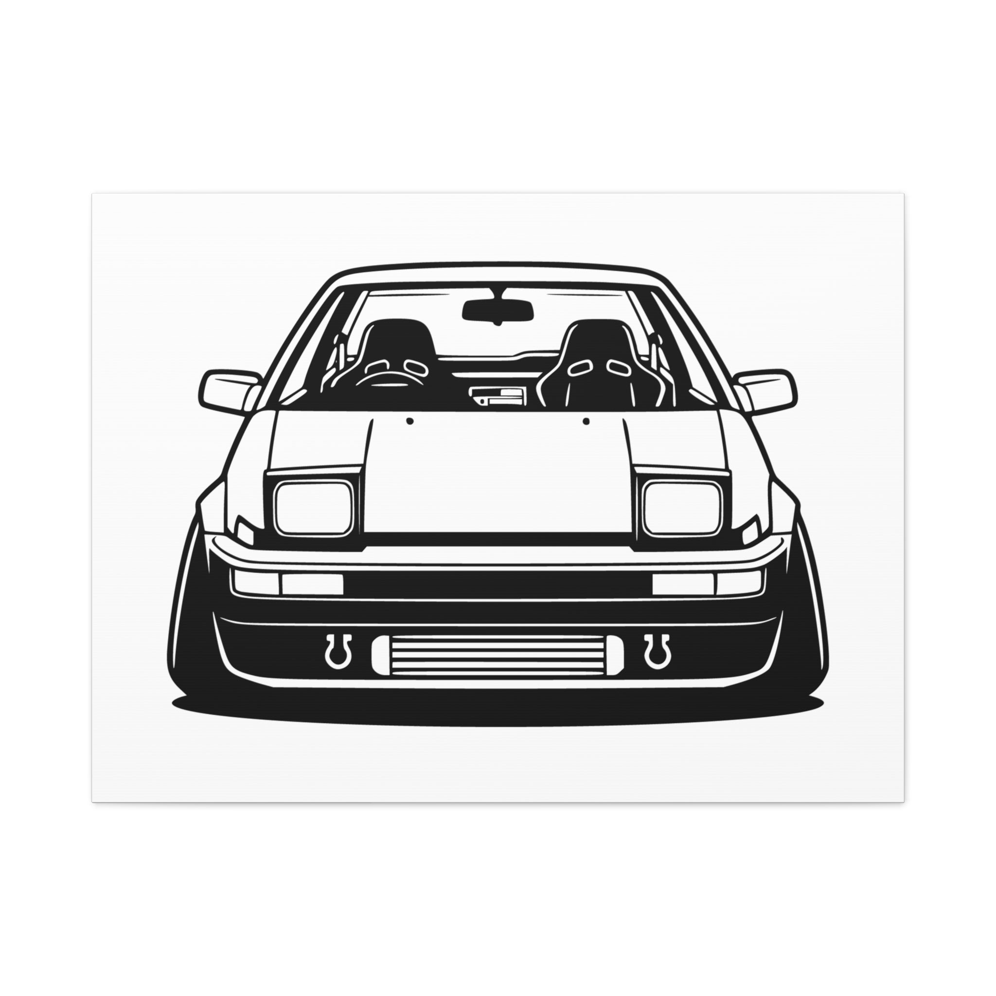 Toyota AE86 (1983-87) Canvas Wall Art