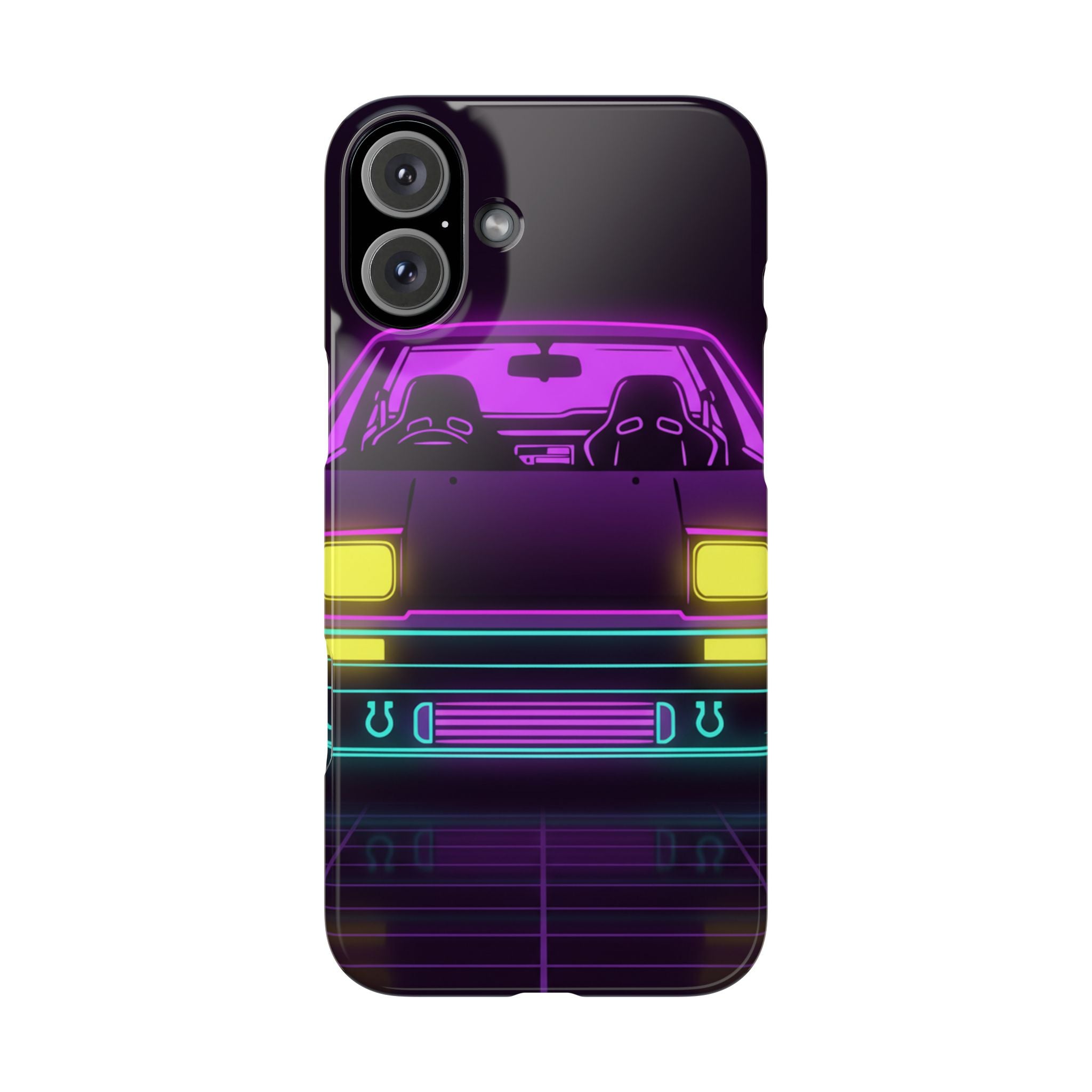 Toyota AE86 (1983-87) Neon Synthwave Phone Case