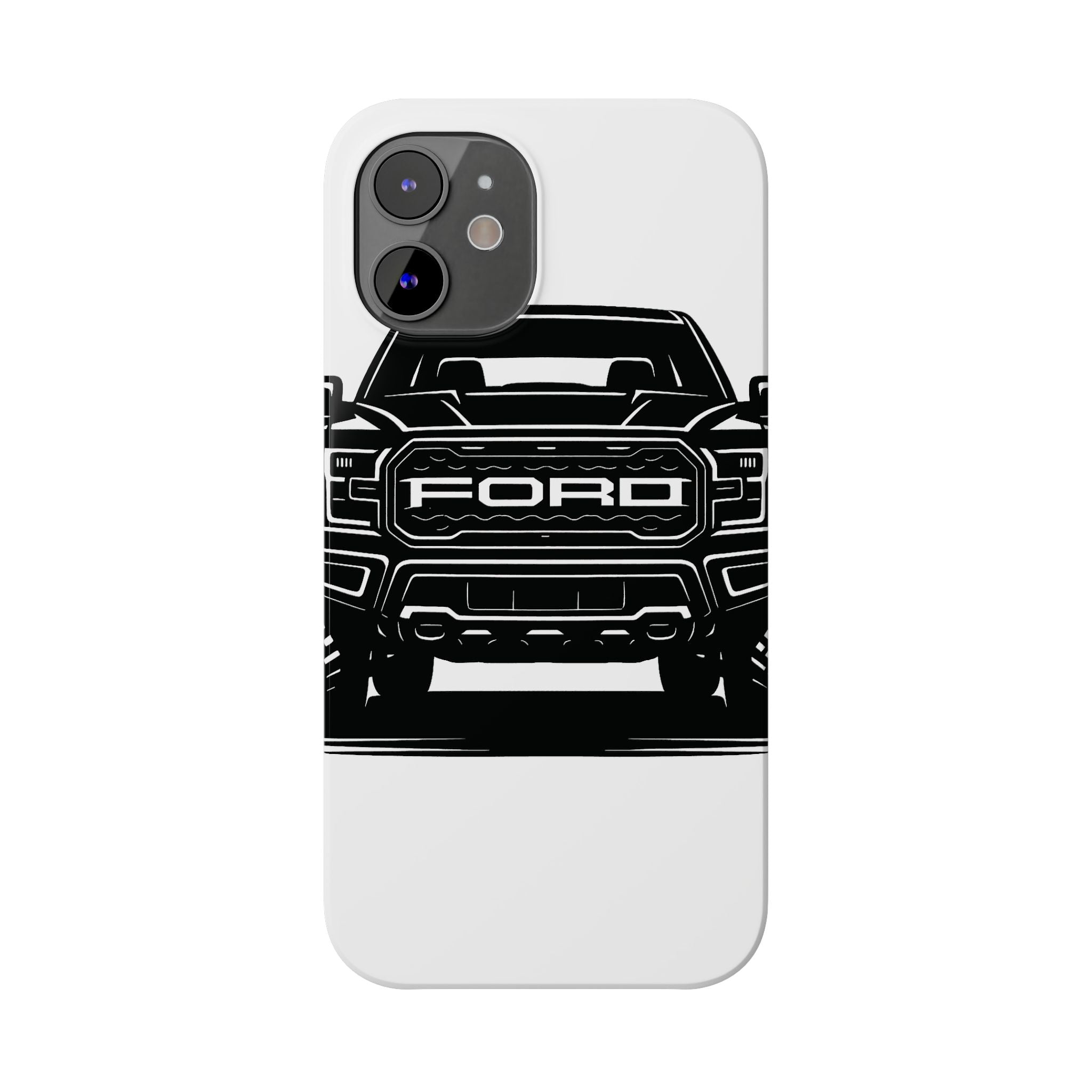 Ford Raptor (Gen 3) Slim Phone Case Greyscale