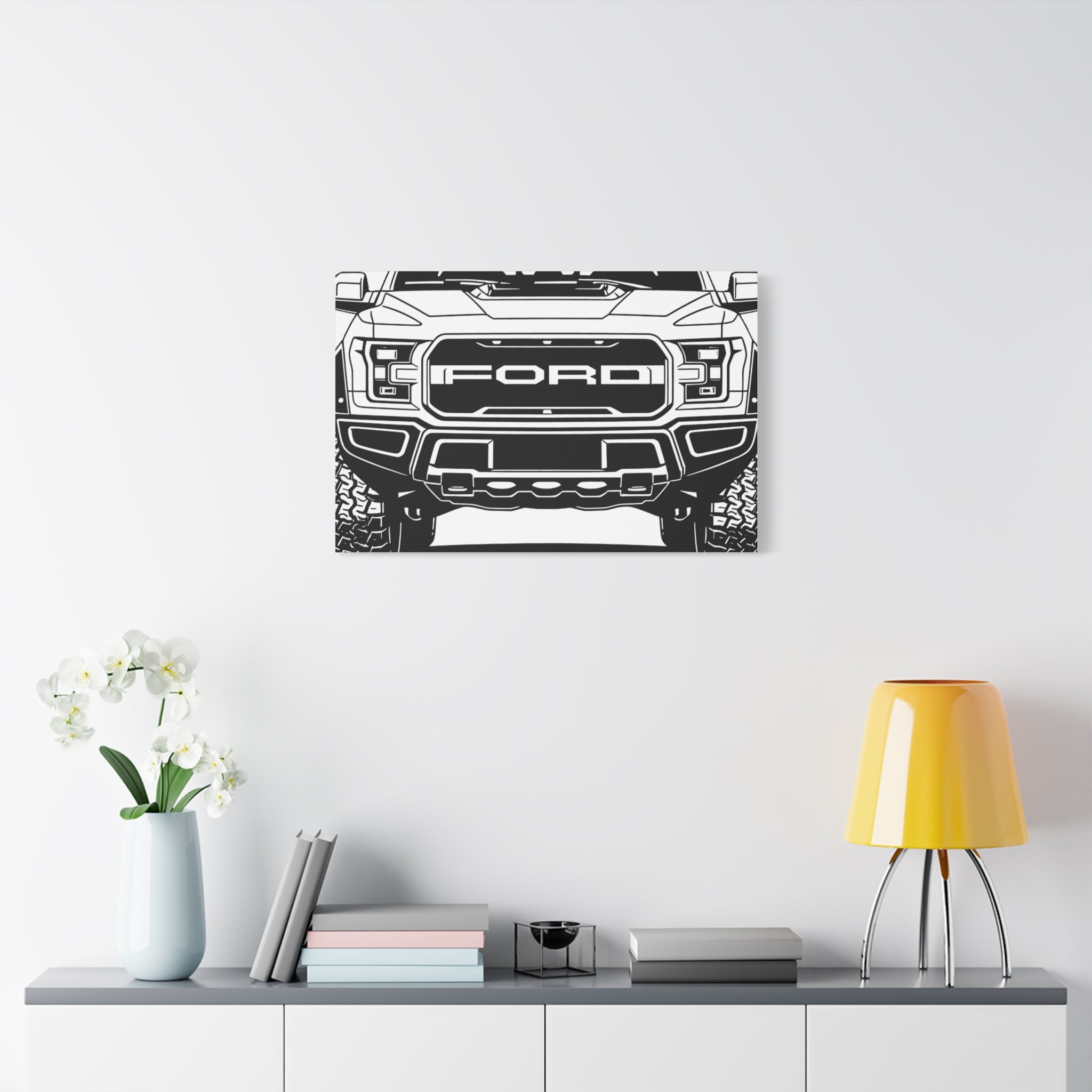 Ford F-150 Raptor Gen 2 Canvas Wall Art